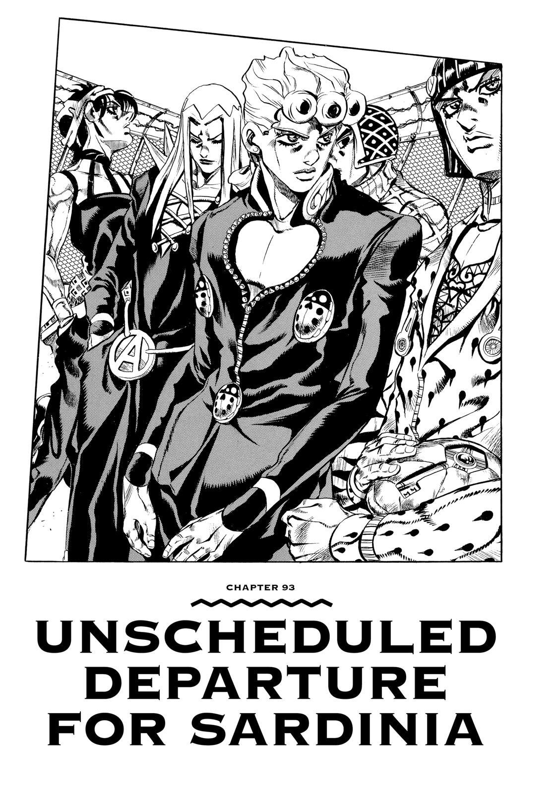 Read JoJo's Bizarre Adventure Part 5 - Golden Wind Manga Online