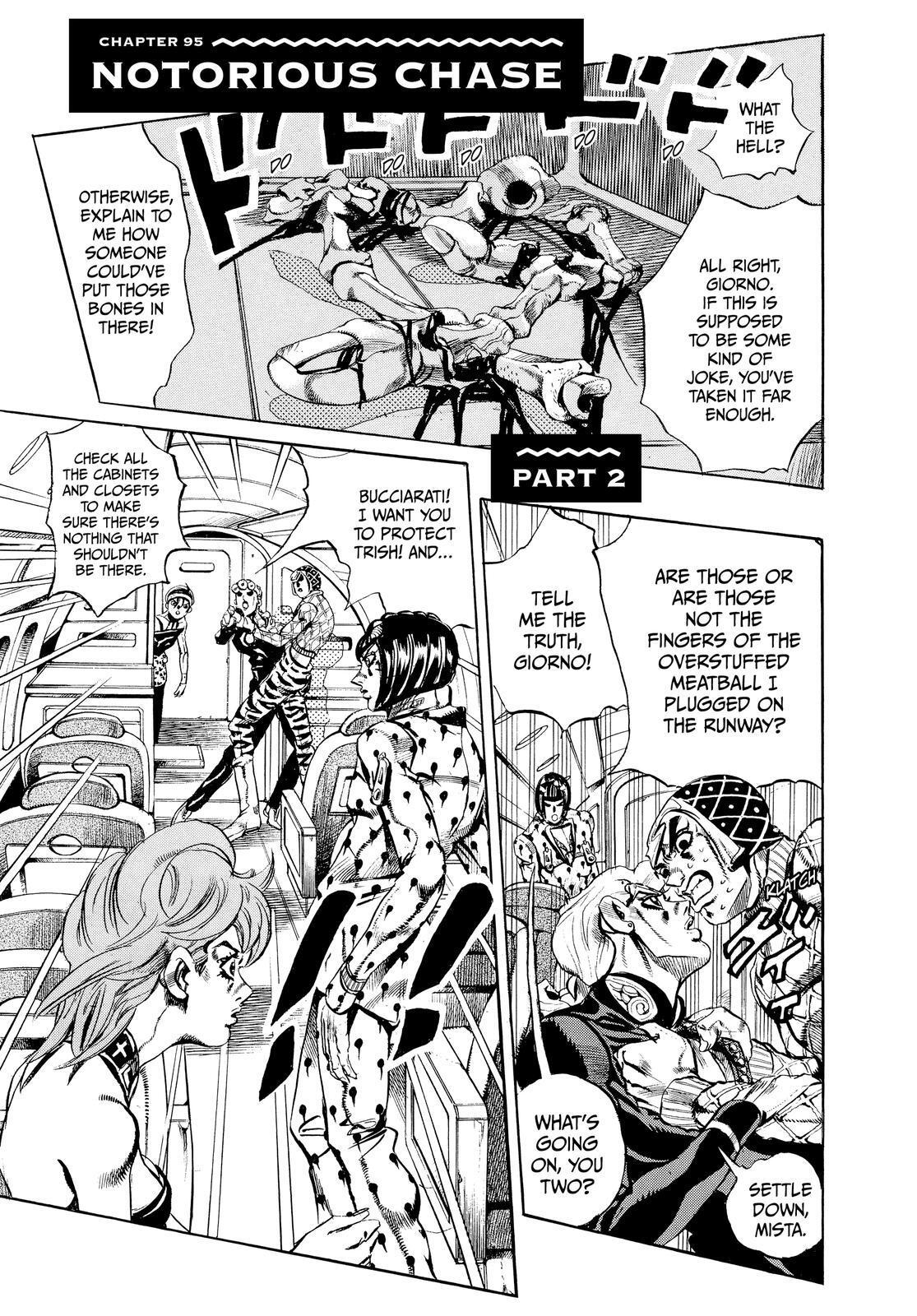 Read JoJo's Bizarre Adventure Part 5 - Golden Wind Manga Online
