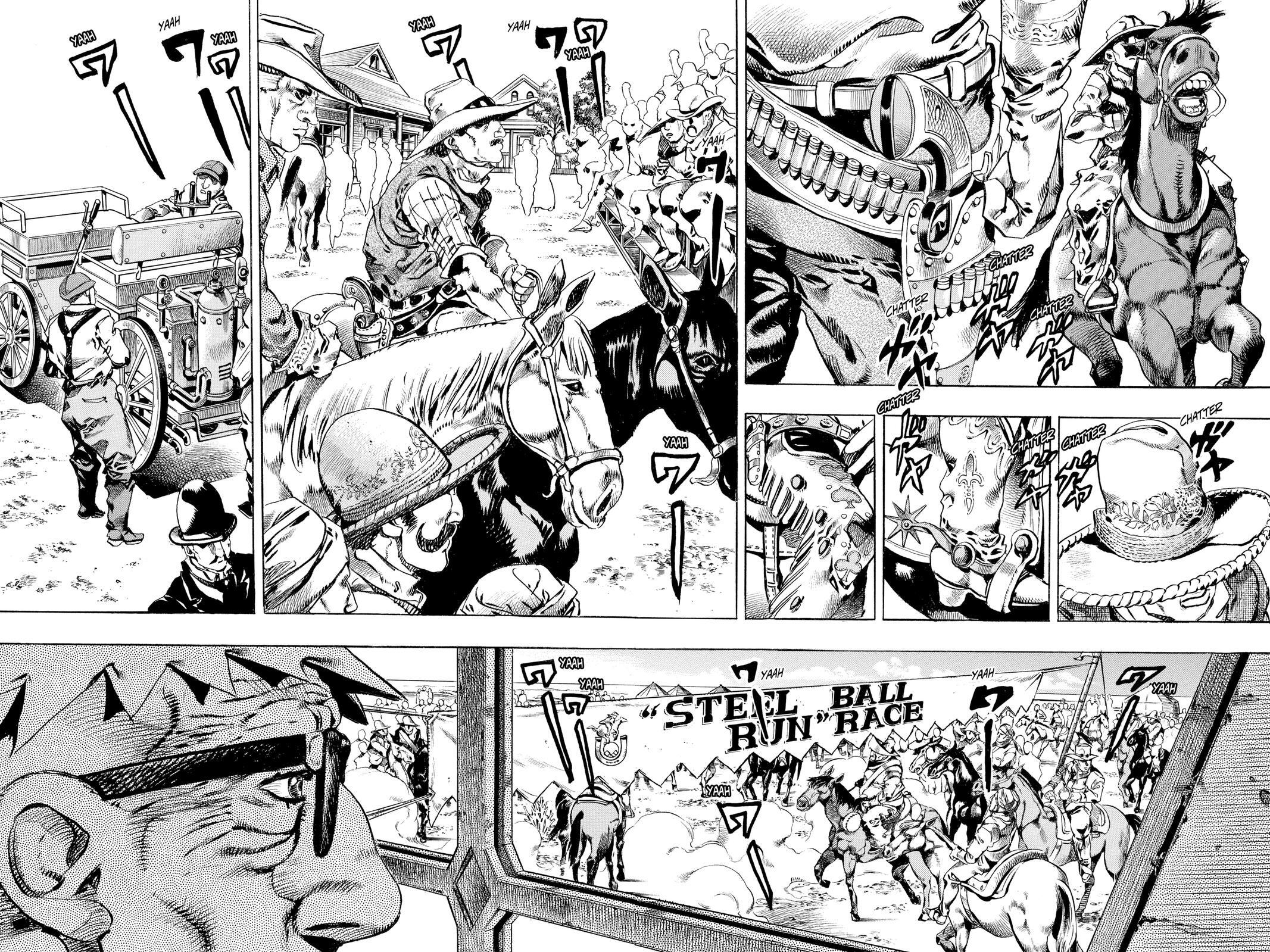 Read JoJo's Bizarre Adventure Part 7 - Steel Ball Run Manga Online