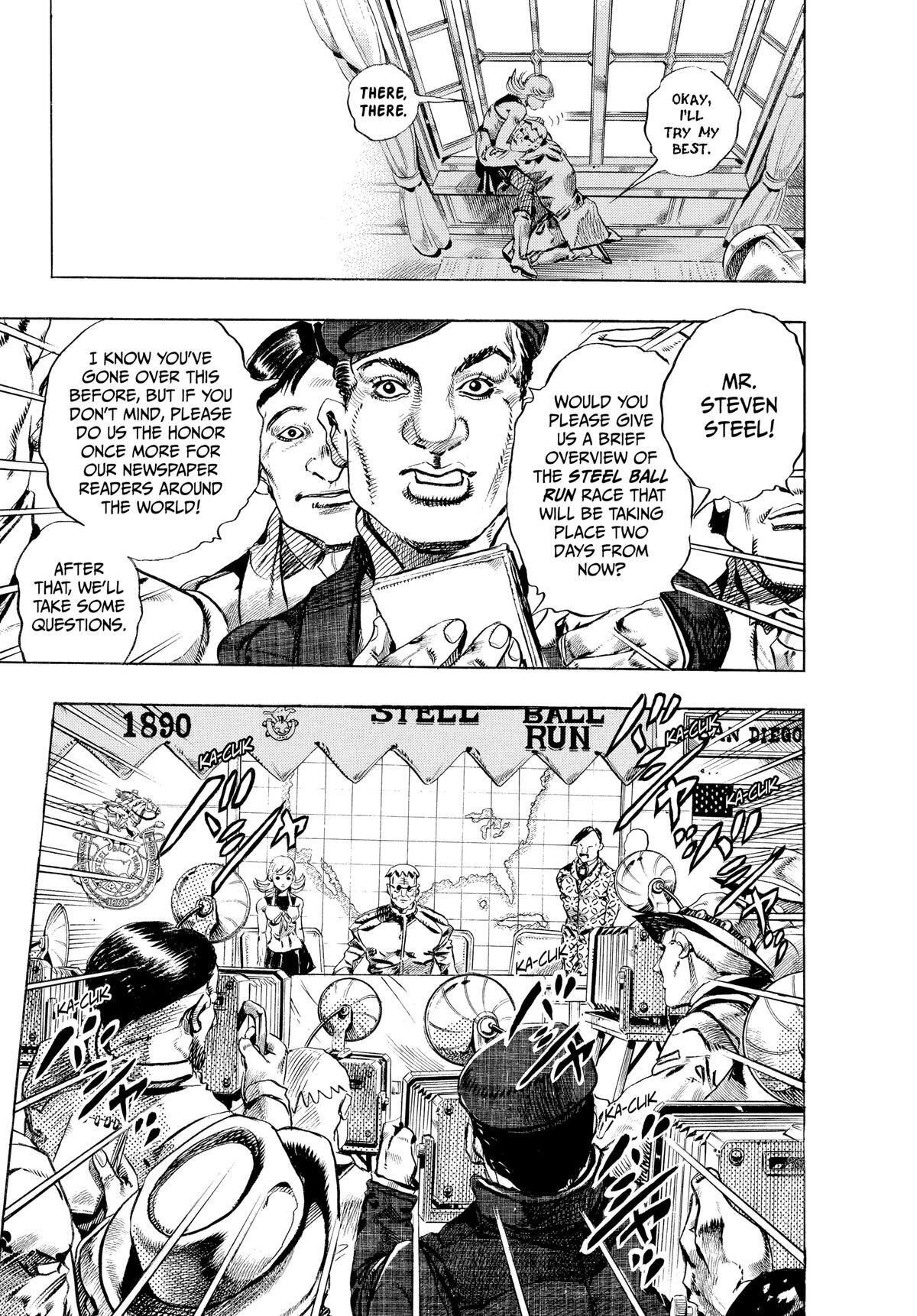 Read JoJo's Bizarre Adventure Part 7 - Steel Ball Run Manga Online
