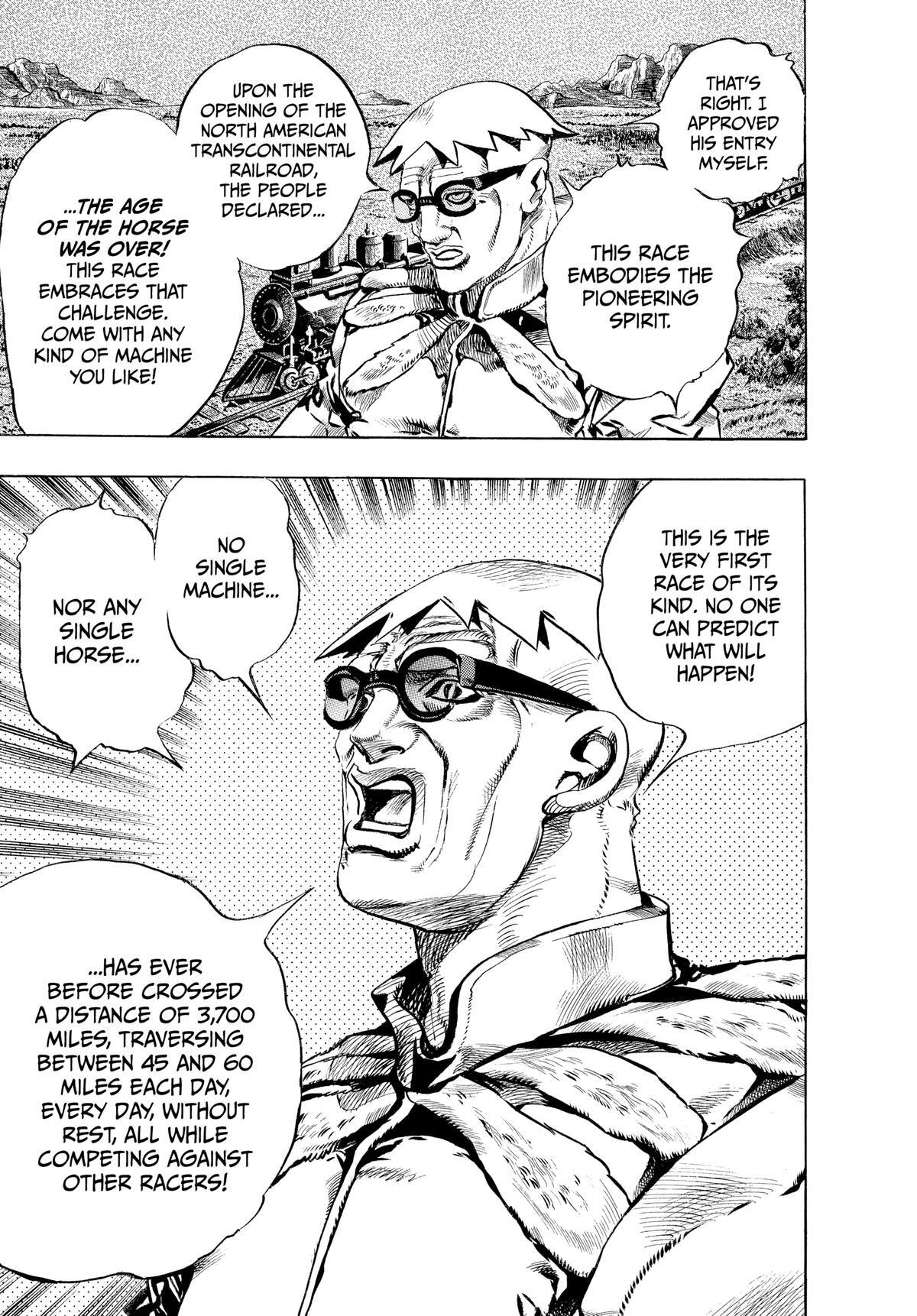 Read JoJo's Bizarre Adventure Part 7 - Steel Ball Run Manga Online