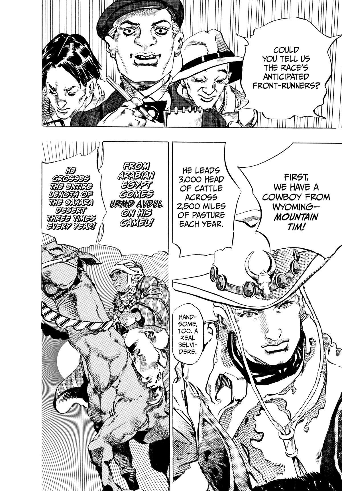 Read JoJo's Bizarre Adventure Part 7 - Steel Ball Run Manga Online