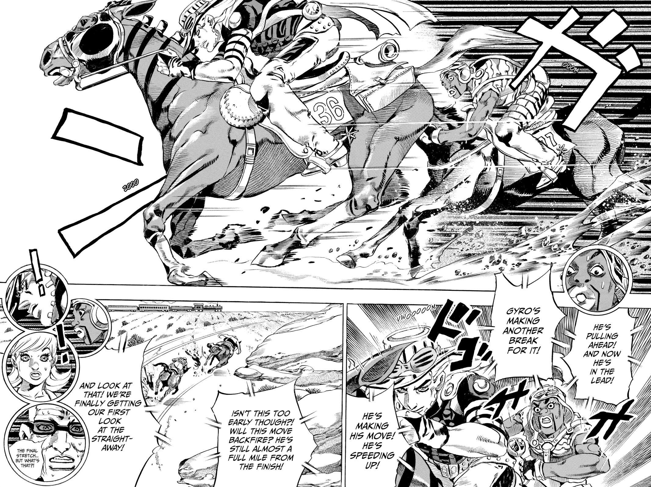 Read JoJo's Bizarre Adventure Part 7 - Steel Ball Run Manga Online