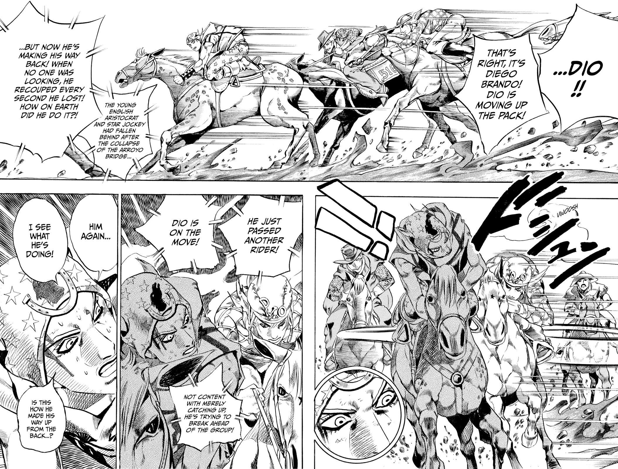 Read JoJo's Bizarre Adventure Part 7 - Steel Ball Run Manga Online