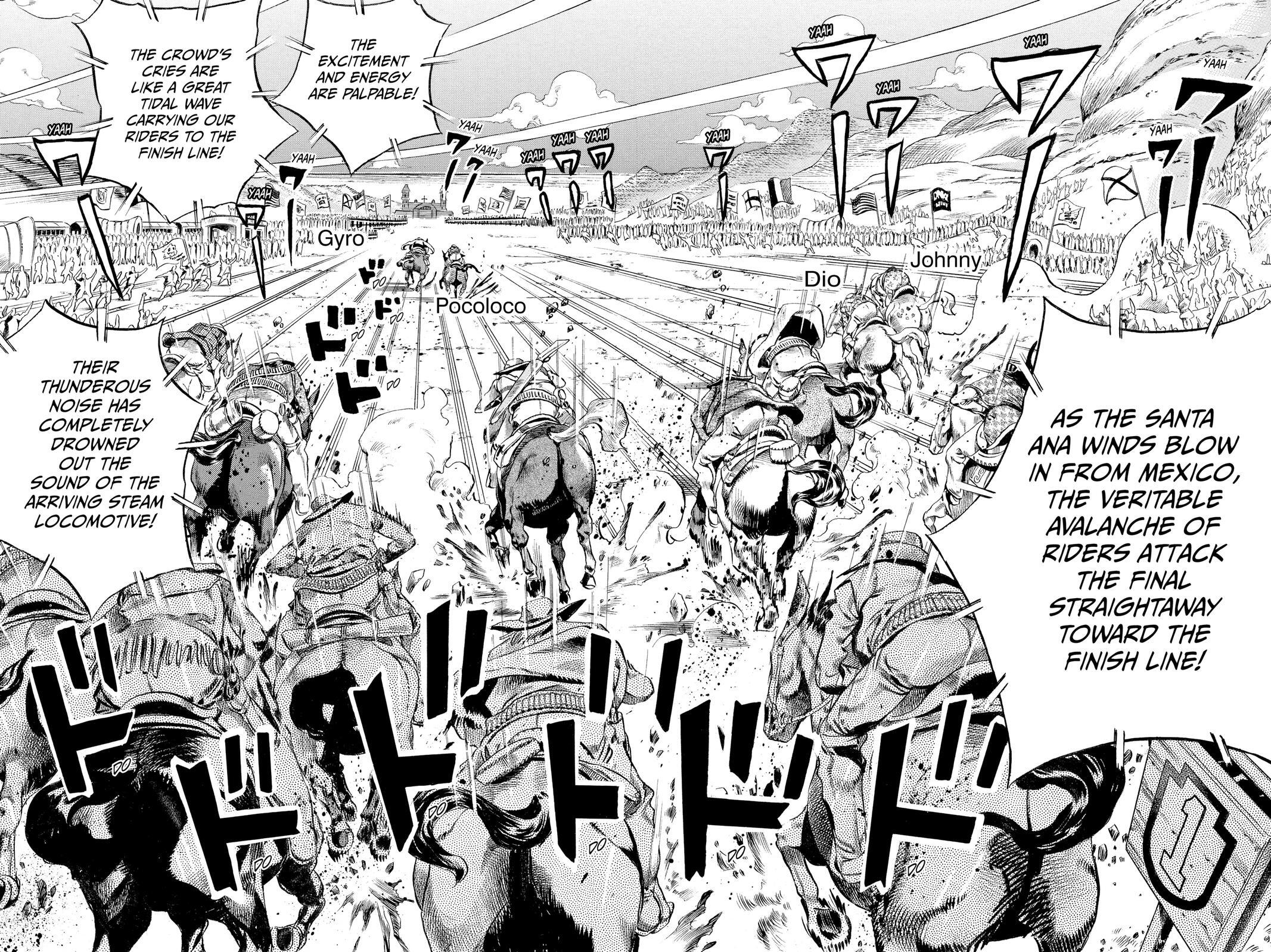 Read JoJo's Bizarre Adventure Part 7 - Steel Ball Run Manga Online