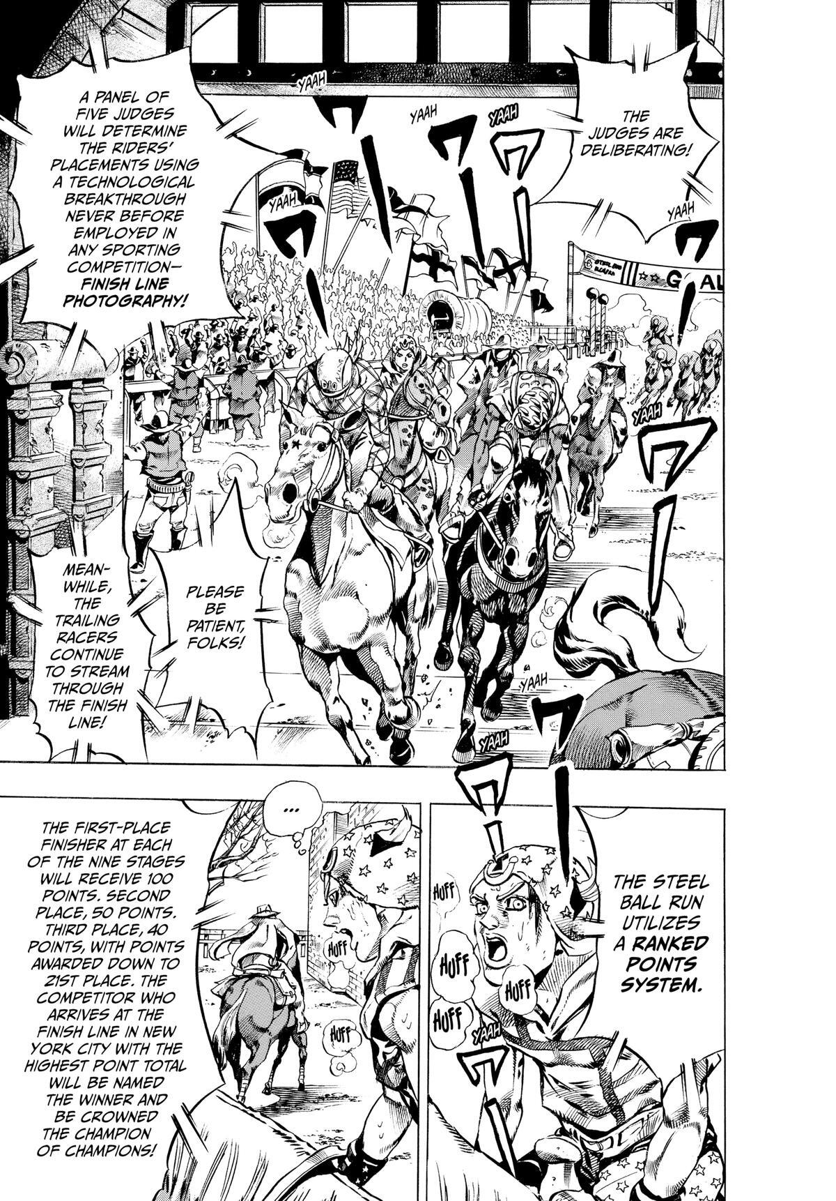 Read JoJo's Bizarre Adventure Part 7 - Steel Ball Run Manga Online