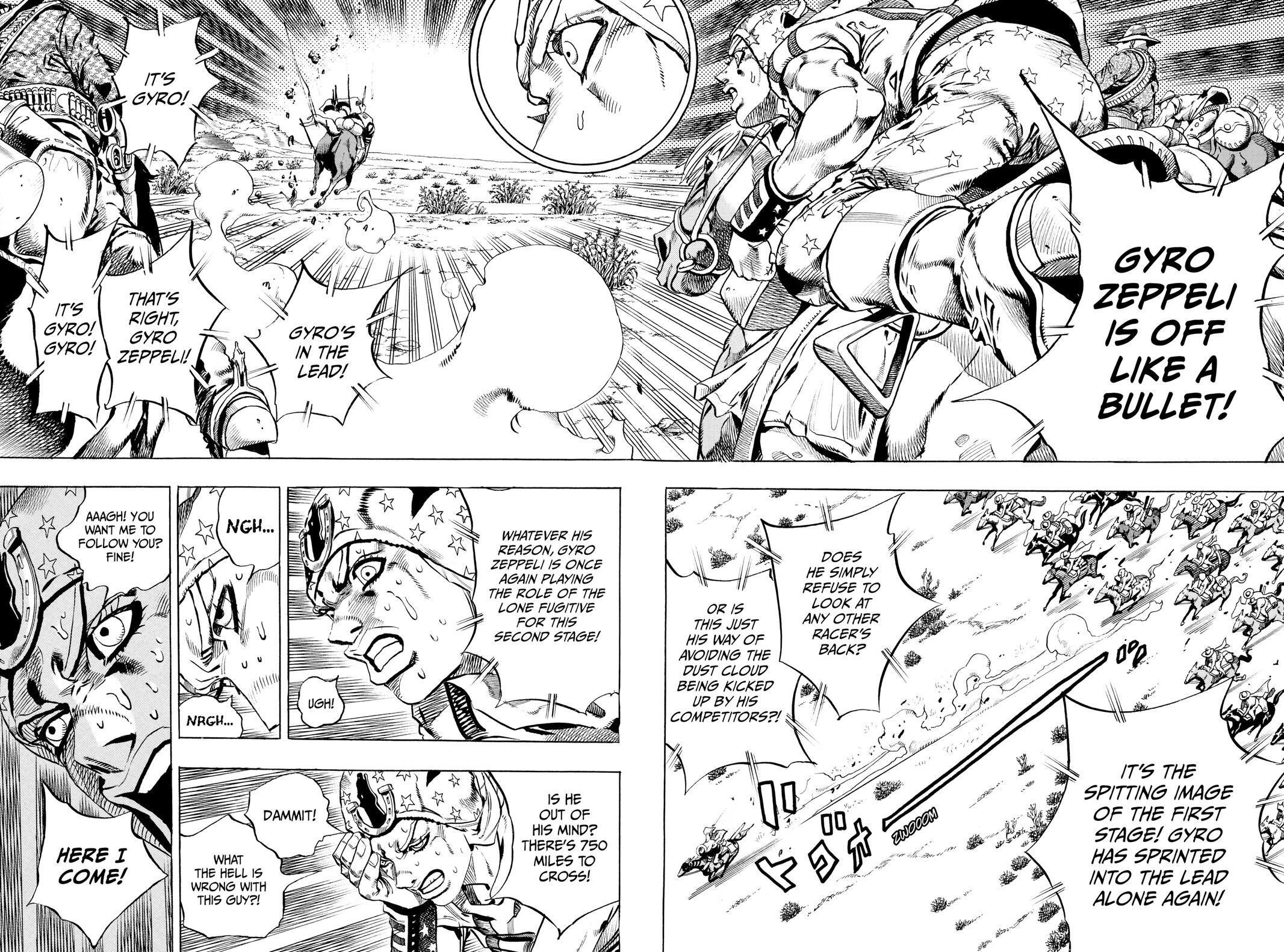 Read JoJo's Bizarre Adventure Part 7 - Steel Ball Run Manga Online