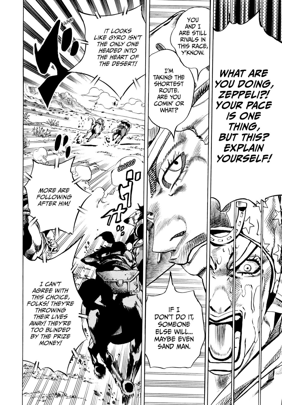 Read JoJo's Bizarre Adventure Part 7 - Steel Ball Run Manga Online
