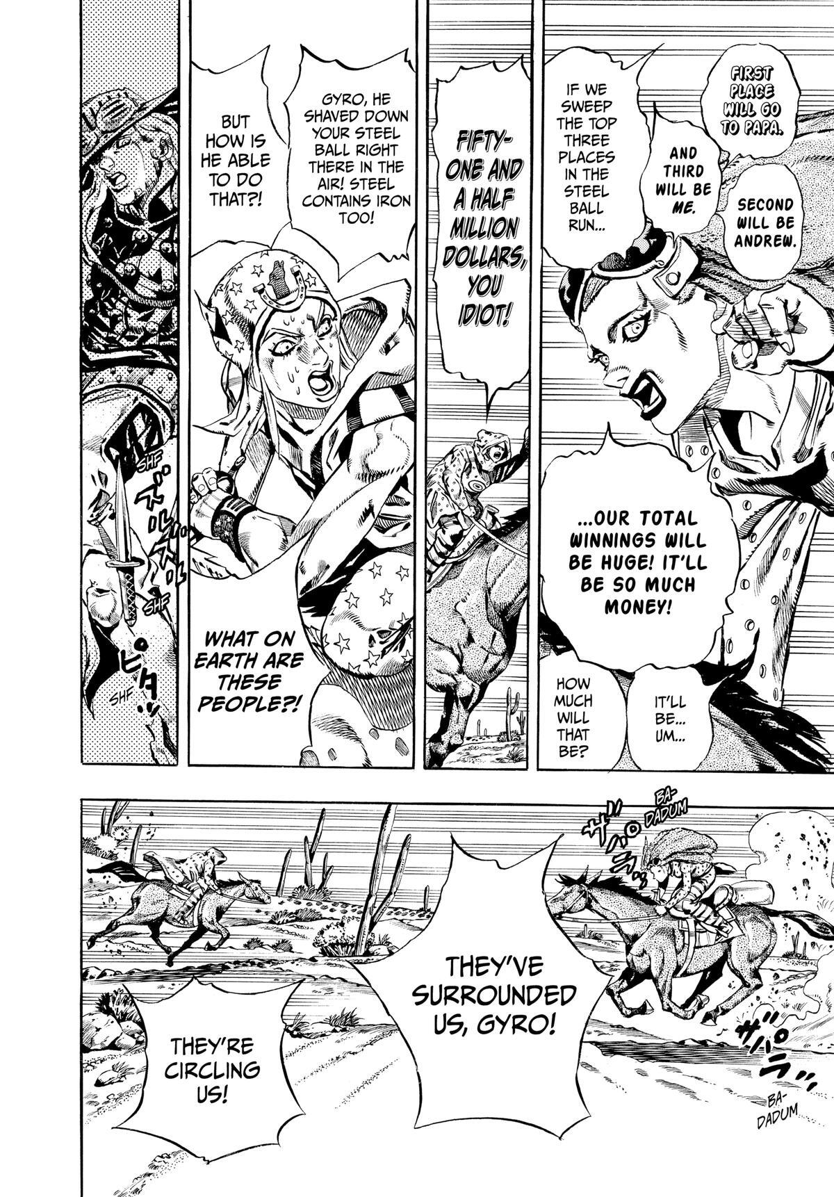Read JoJo's Bizarre Adventure Part 7 - Steel Ball Run Manga Online