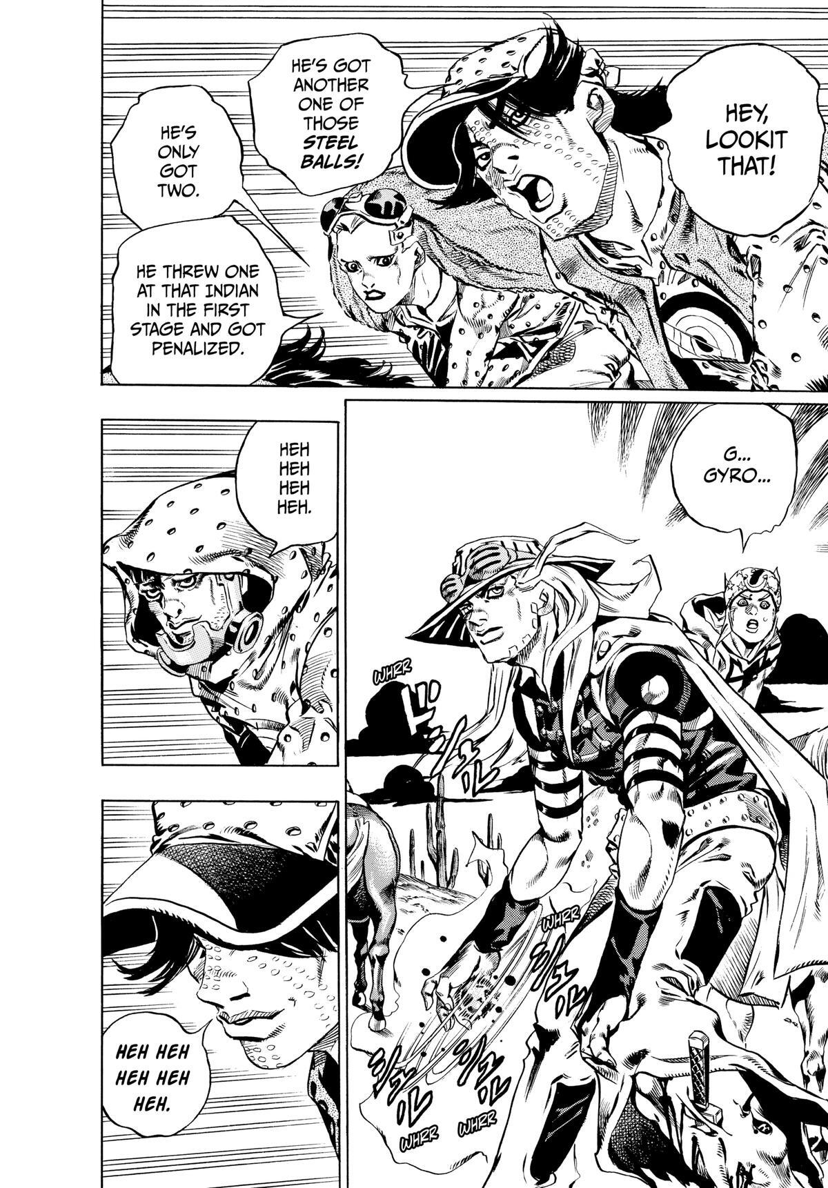 Read JoJo's Bizarre Adventure Part 7 - Steel Ball Run Manga Online
