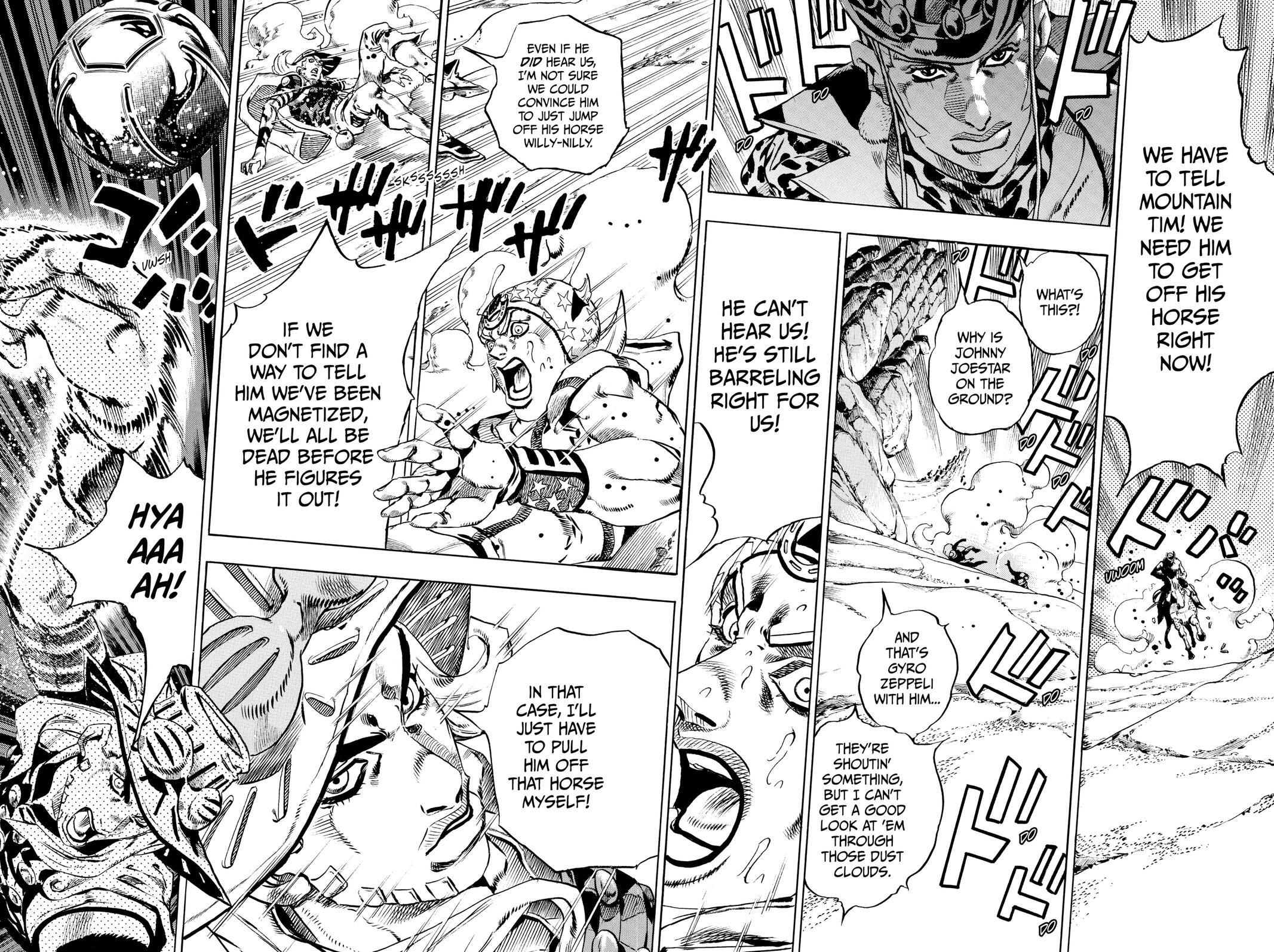 Read JoJo's Bizarre Adventure Part 7 - Steel Ball Run Manga Online