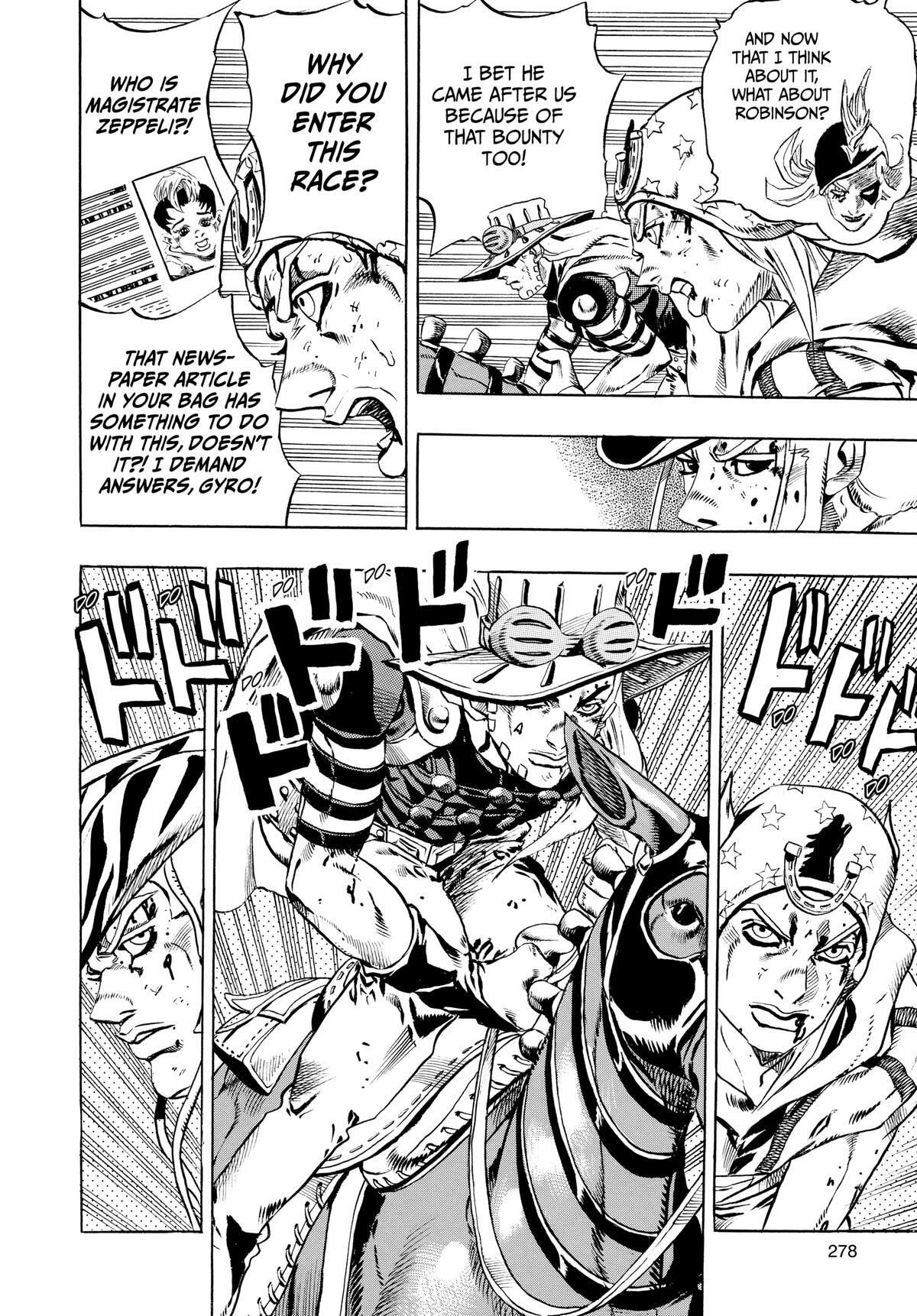Read JoJo's Bizarre Adventure Part 7 - Steel Ball Run Manga Online