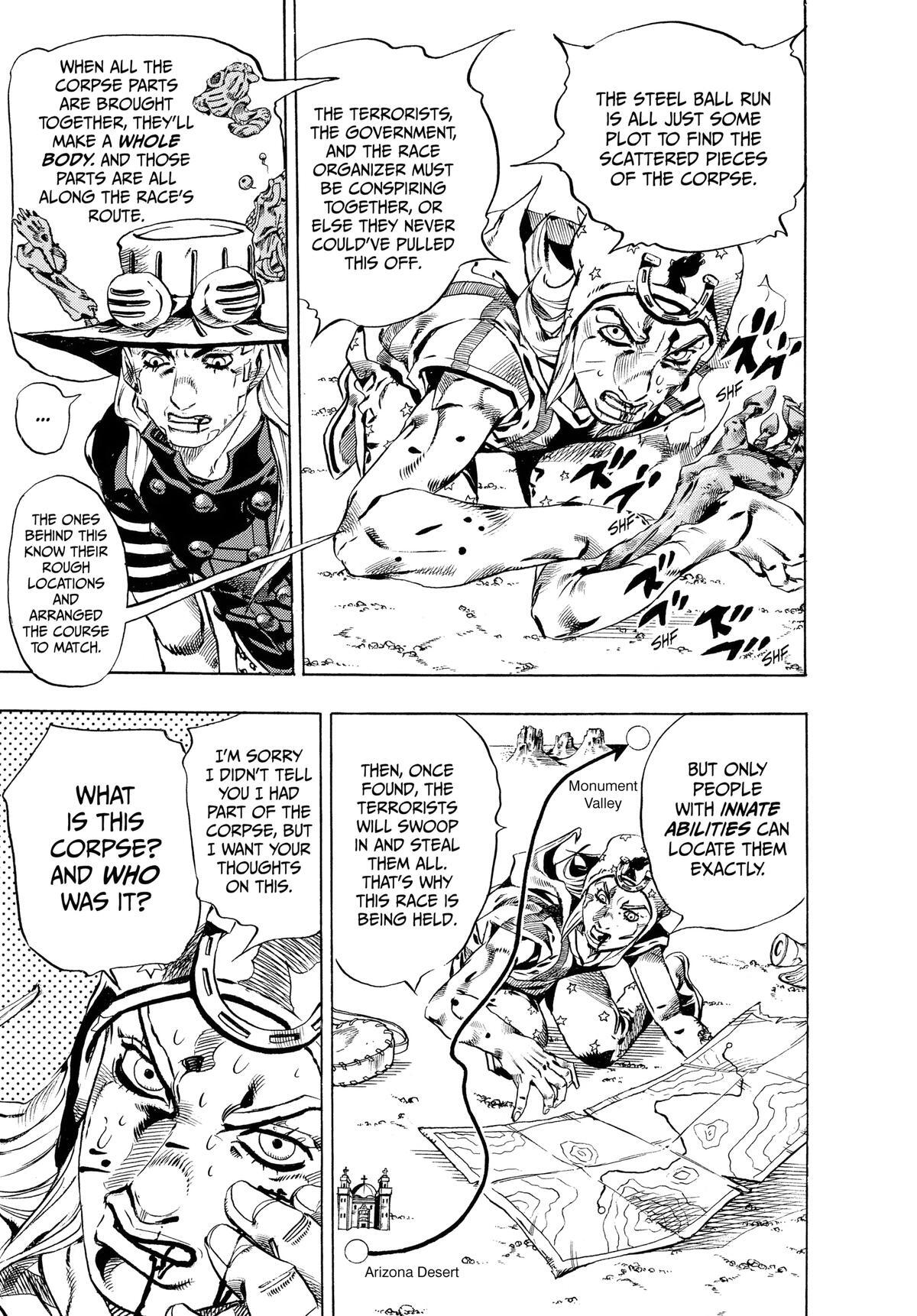 Read JoJo's Bizarre Adventure Part 7 - Steel Ball Run Manga Online