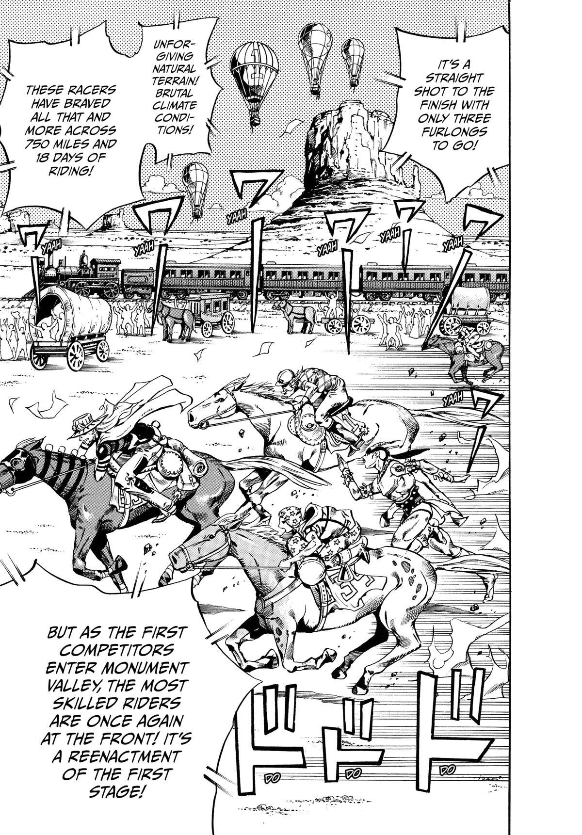 Read JoJo's Bizarre Adventure Part 7 - Steel Ball Run Manga Online