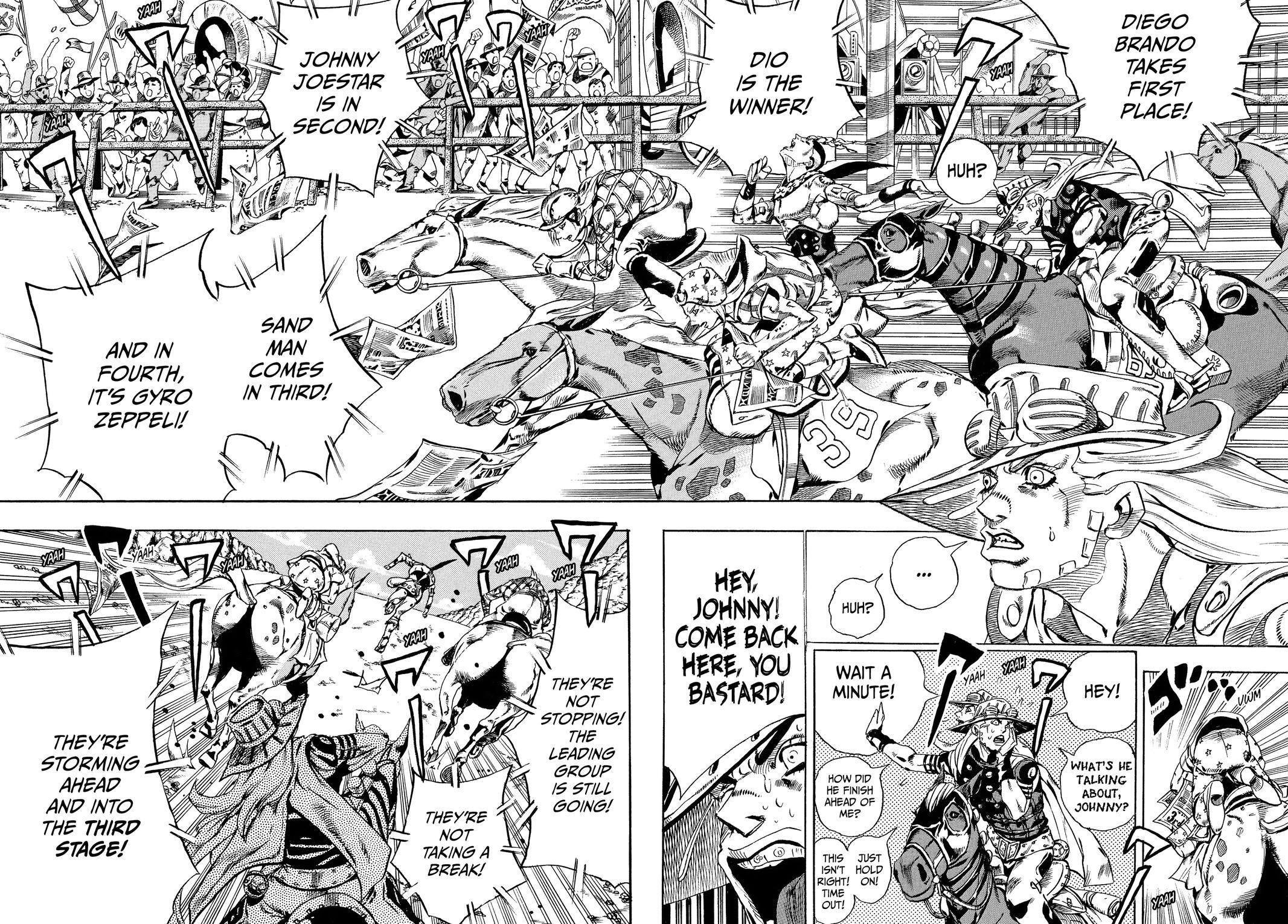 Read JoJo's Bizarre Adventure Part 7 - Steel Ball Run Manga Online