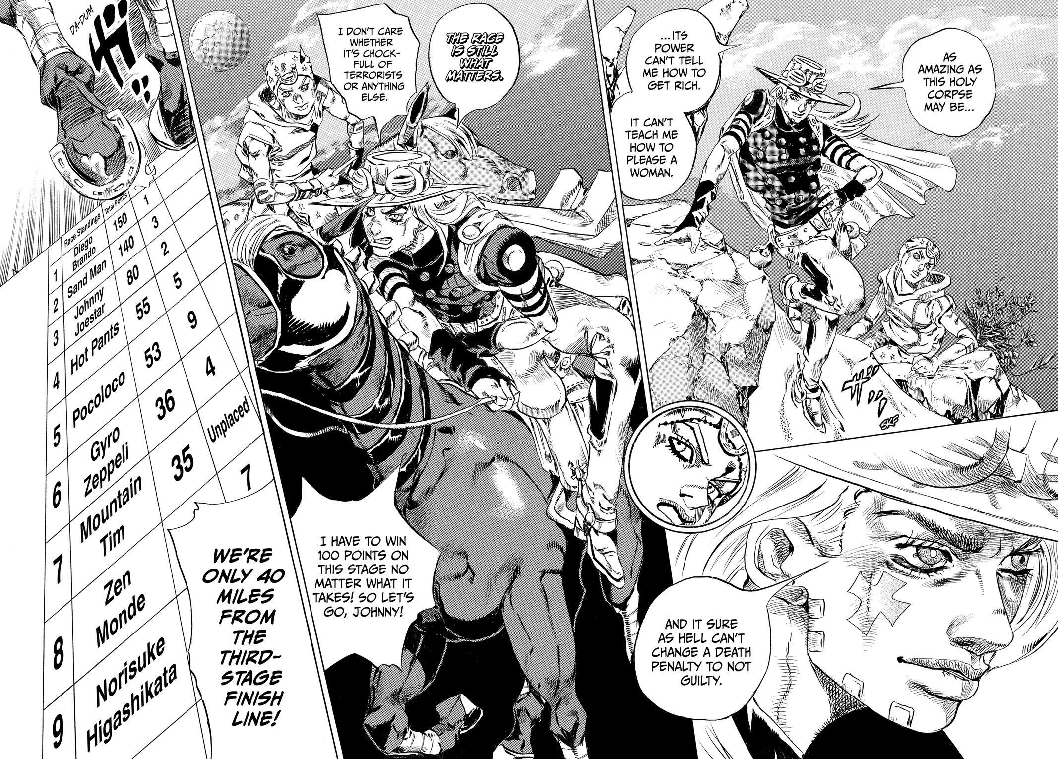 Read JoJo's Bizarre Adventure Part 7 - Steel Ball Run Manga Online