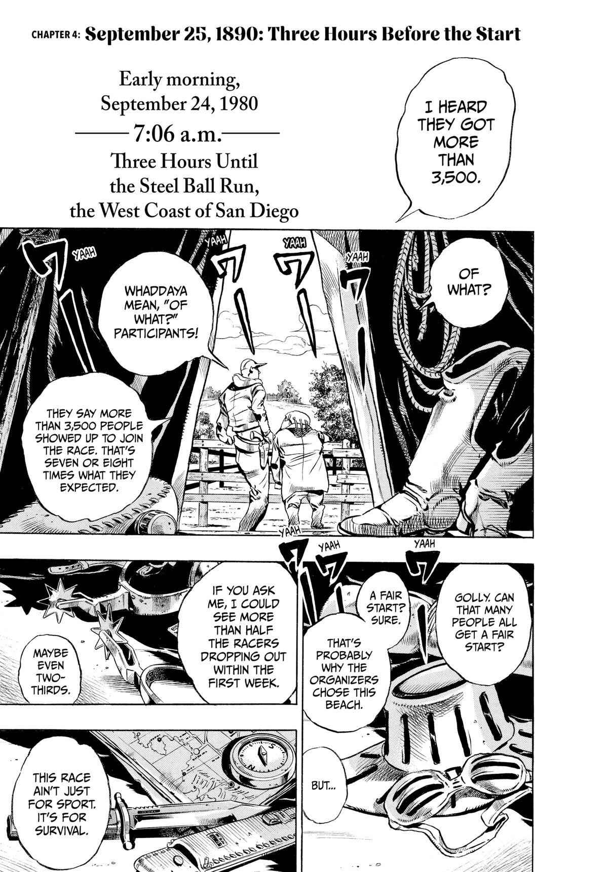 Read JoJo's Bizarre Adventure Part 7 - Steel Ball Run Manga Online