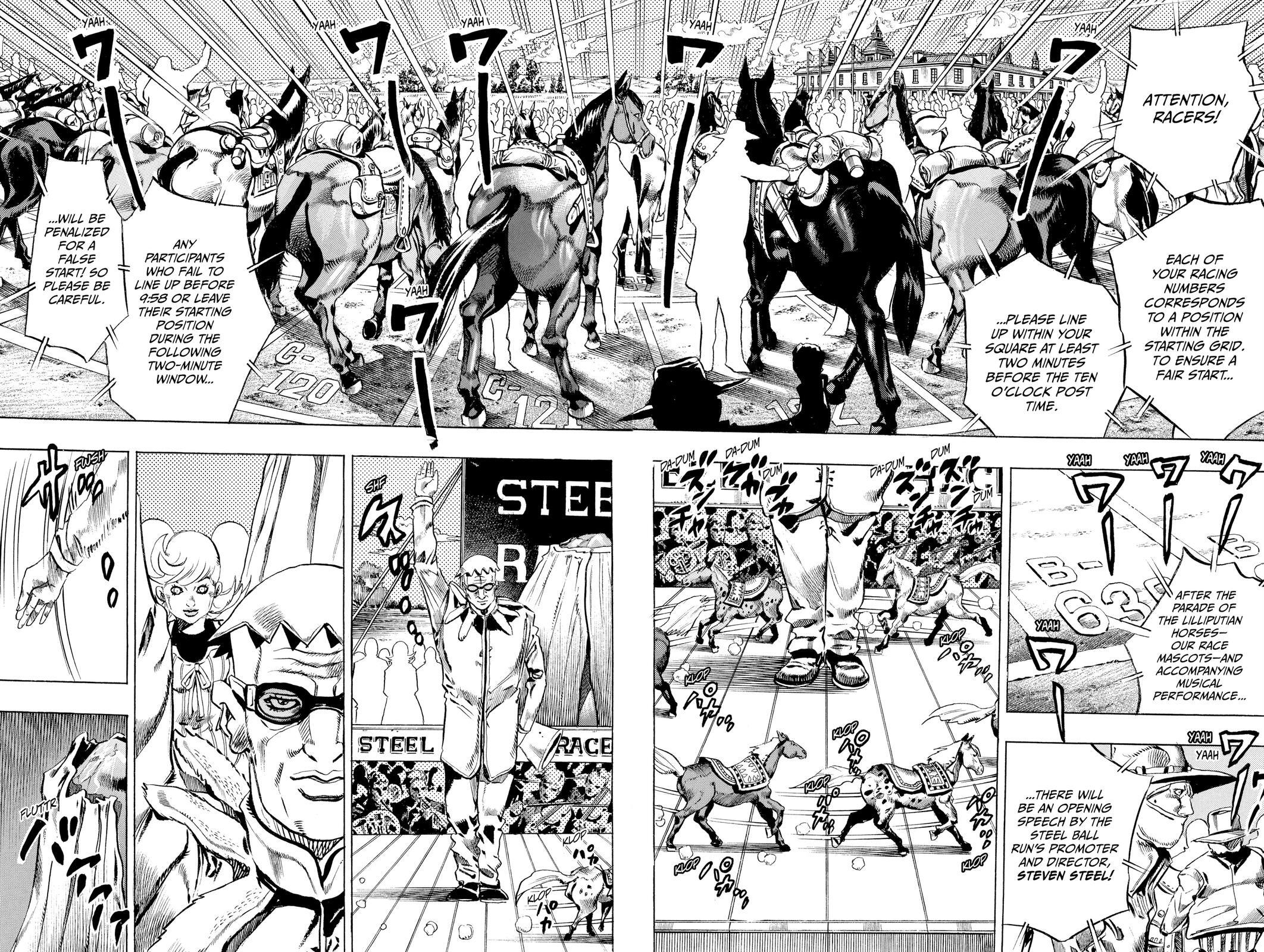 Read JoJo's Bizarre Adventure Part 7 - Steel Ball Run Manga Online
