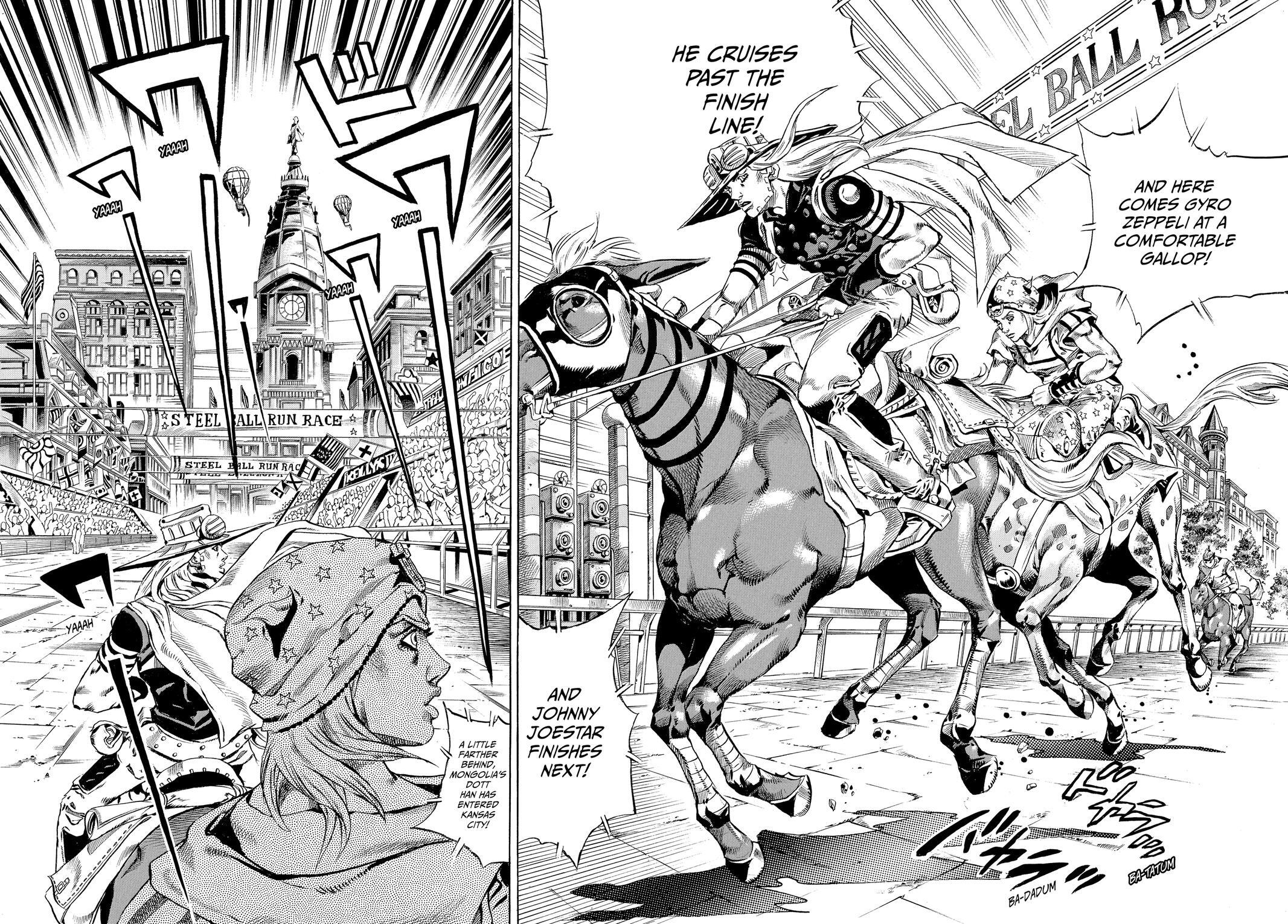 Read JoJo's Bizarre Adventure Part 7 - Steel Ball Run Manga Online