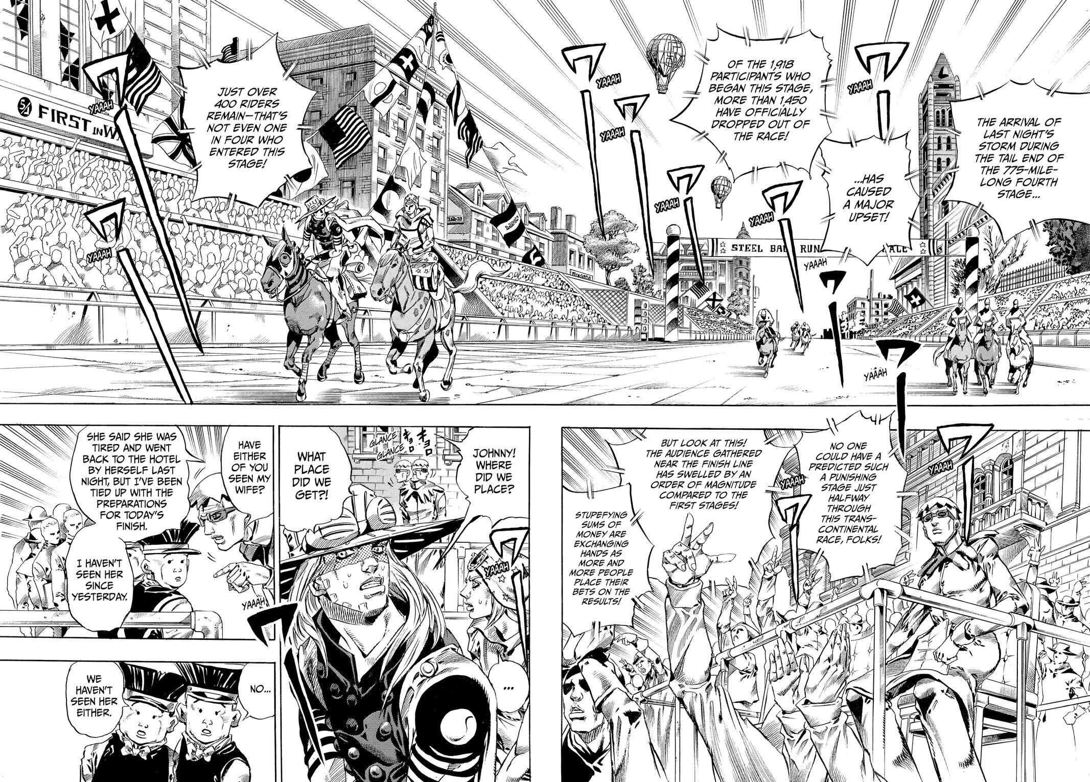 Read JoJo's Bizarre Adventure Part 7 - Steel Ball Run Manga Online