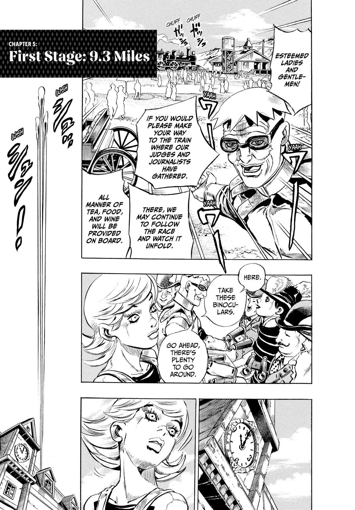 Read JoJo's Bizarre Adventure Part 7 - Steel Ball Run Manga Online