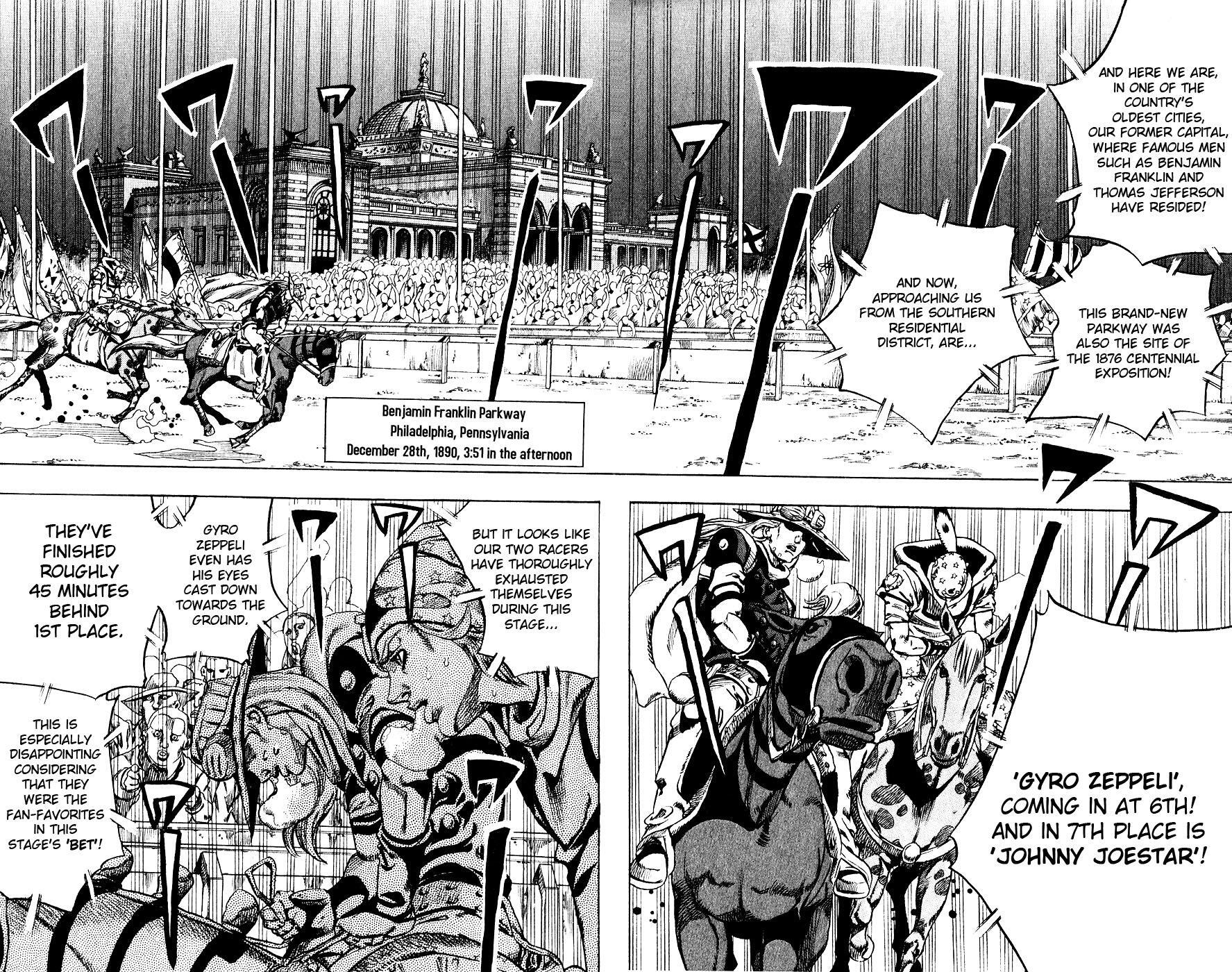 Read JoJo's Bizarre Adventure Part 7 - Steel Ball Run Manga Online