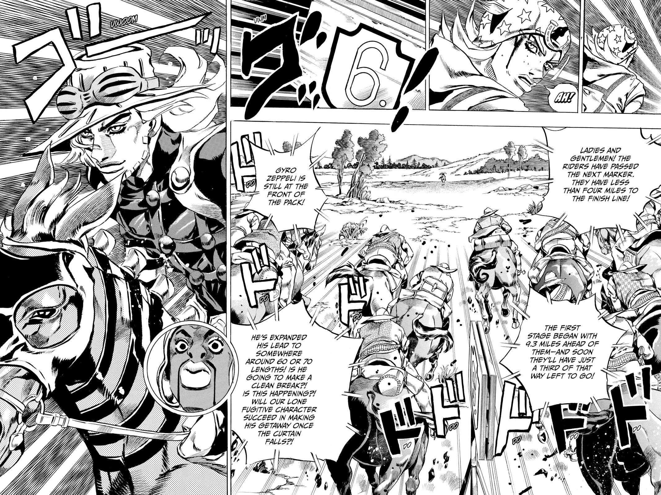 Read JoJo's Bizarre Adventure Part 7 - Steel Ball Run Manga Online