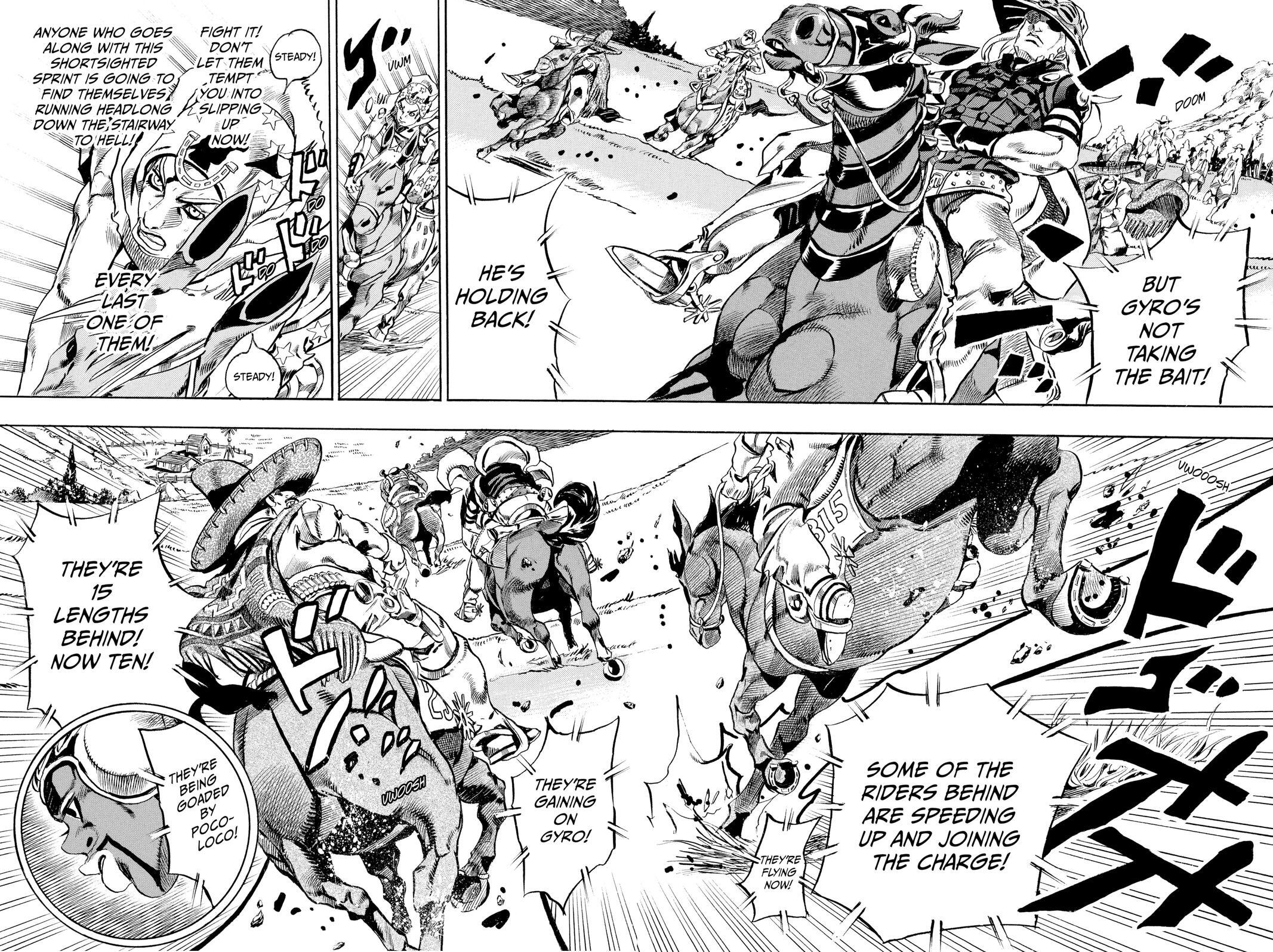 Read JoJo's Bizarre Adventure Part 7 - Steel Ball Run Manga Online