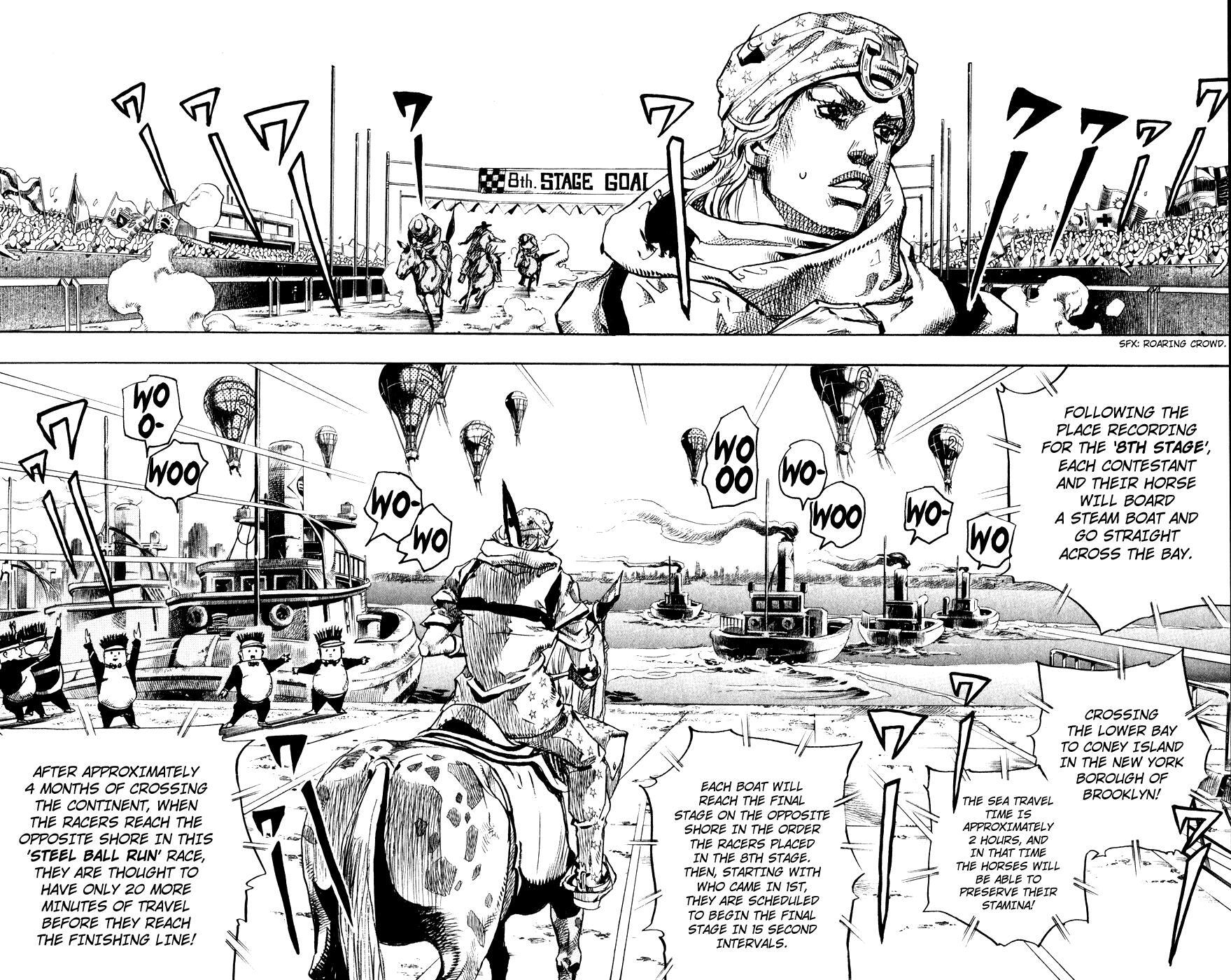 Read JoJo's Bizarre Adventure Part 7 - Steel Ball Run Manga Online
