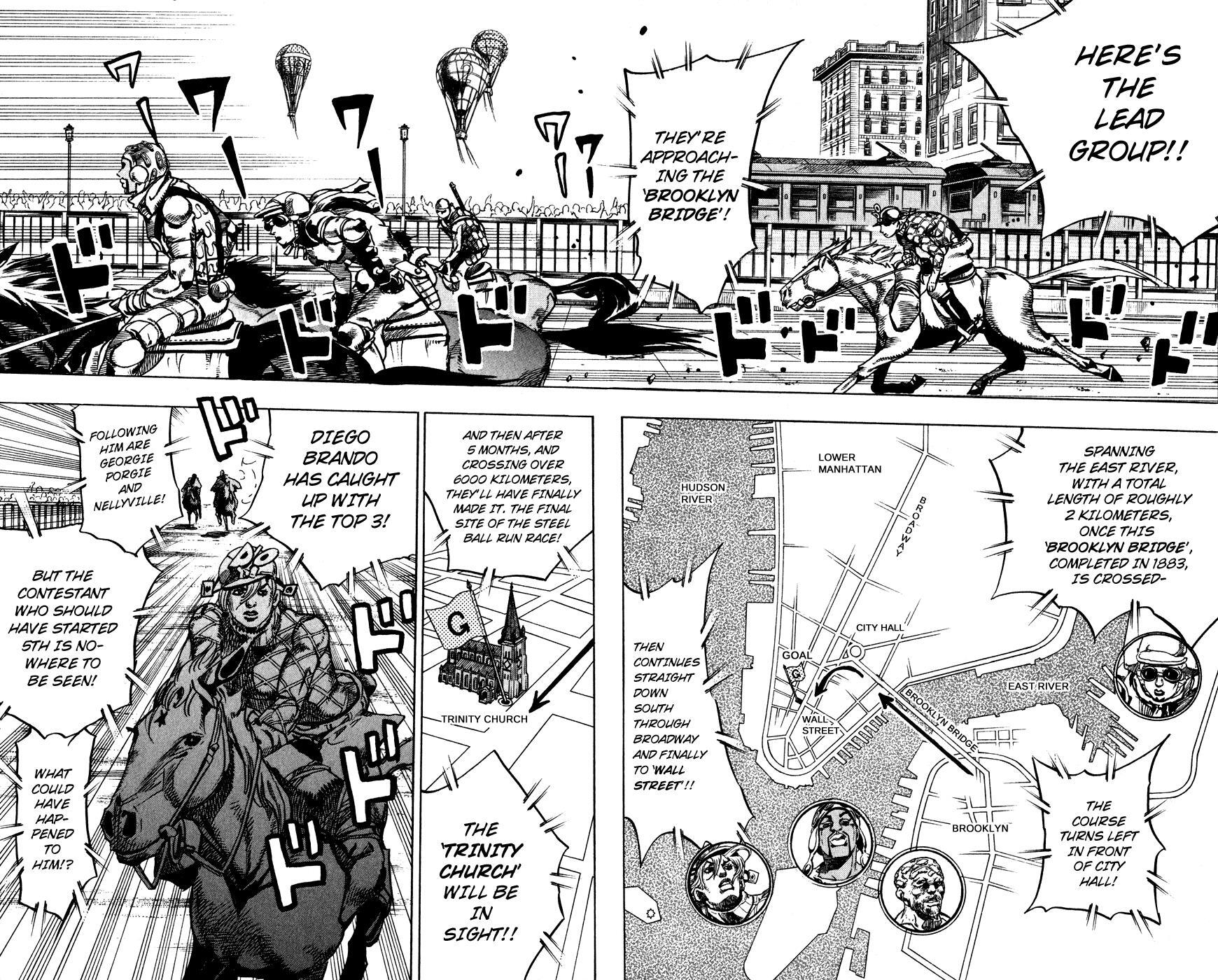 Read JoJo's Bizarre Adventure Part 7 - Steel Ball Run Manga Online