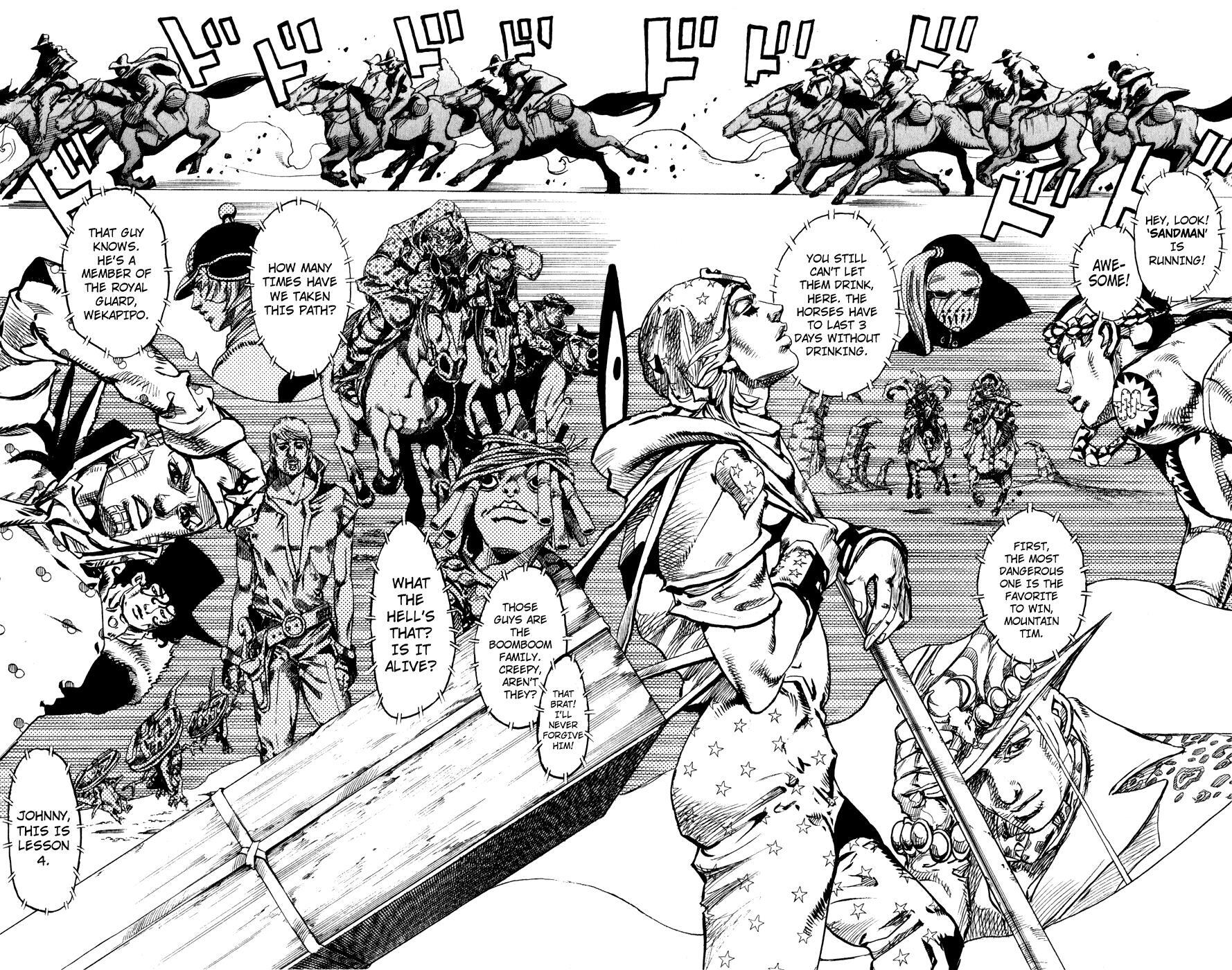 Read JoJo's Bizarre Adventure Part 7 - Steel Ball Run Manga Online
