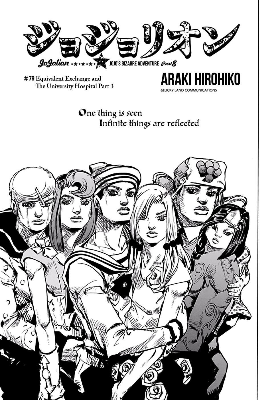Read JoJo's Bizarre Adventure Part 8 - JoJolion Manga Online