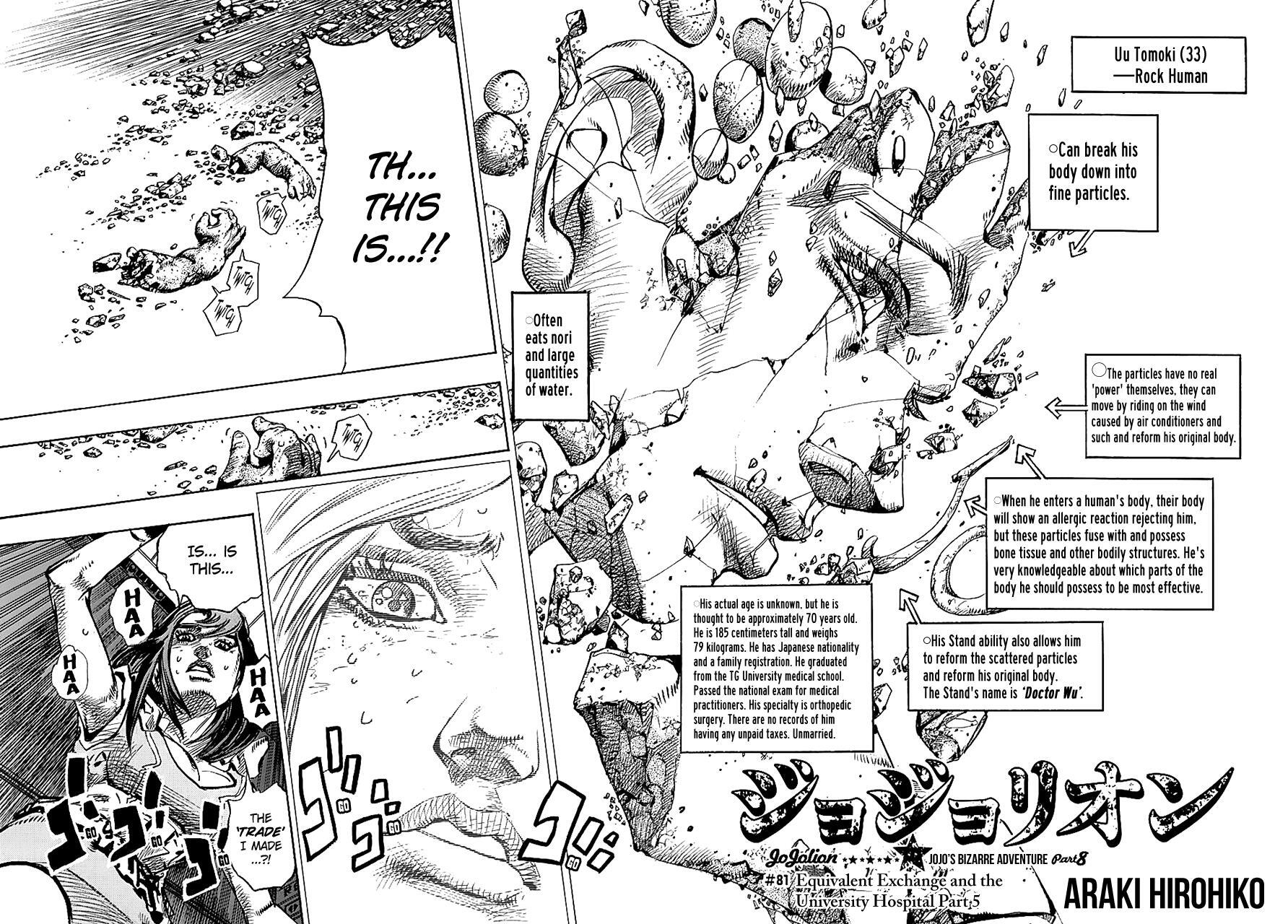 Read JoJo's Bizarre Adventure Part 8 - JoJolion Manga Online