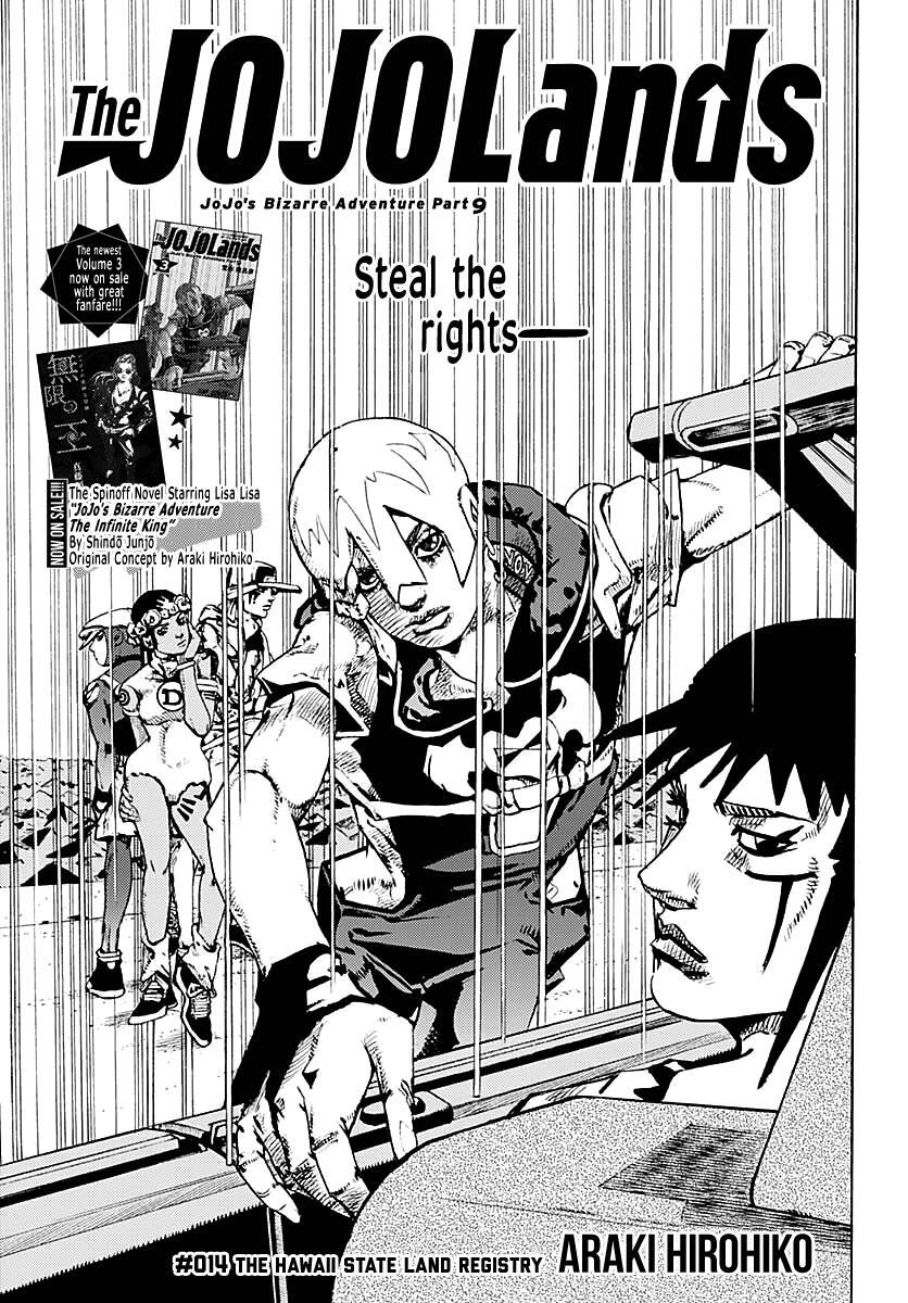 Read JoJo's Bizarre Adventure, Part 9- The JOJOLands Manga Online