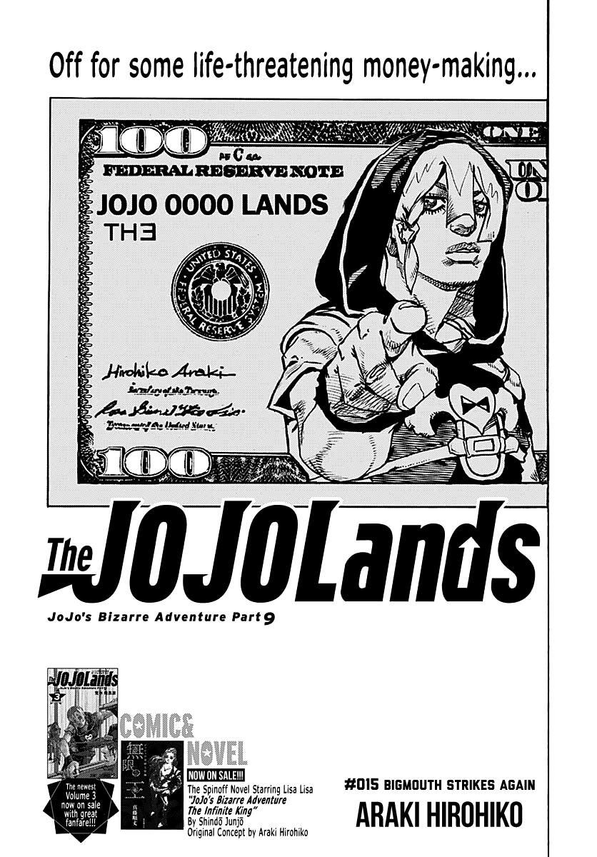 Read JoJo's Bizarre Adventure, Part 9- The JOJOLands Manga Online