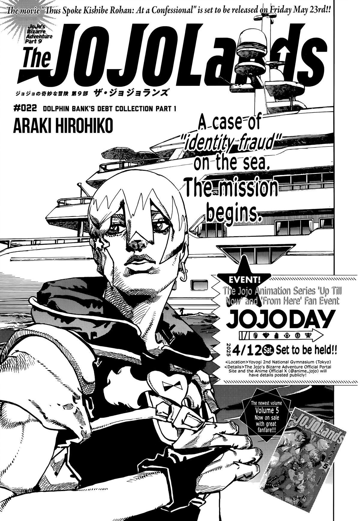 Read JoJo's Bizarre Adventure, Part 9- The JOJOLands Manga Online