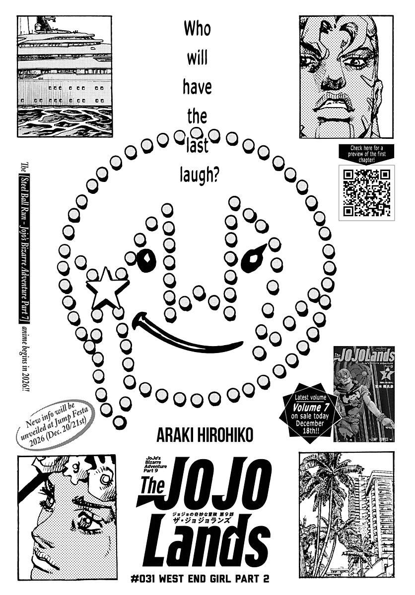 Read JoJo's Bizarre Adventure, Part 9- The JOJOLands Manga Online