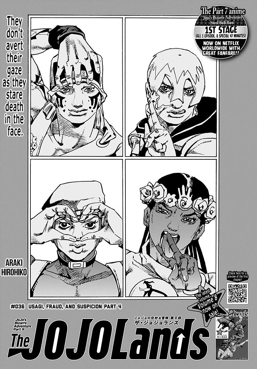 Read JoJo's Bizarre Adventure, Part 9- The JOJOLands Manga Online