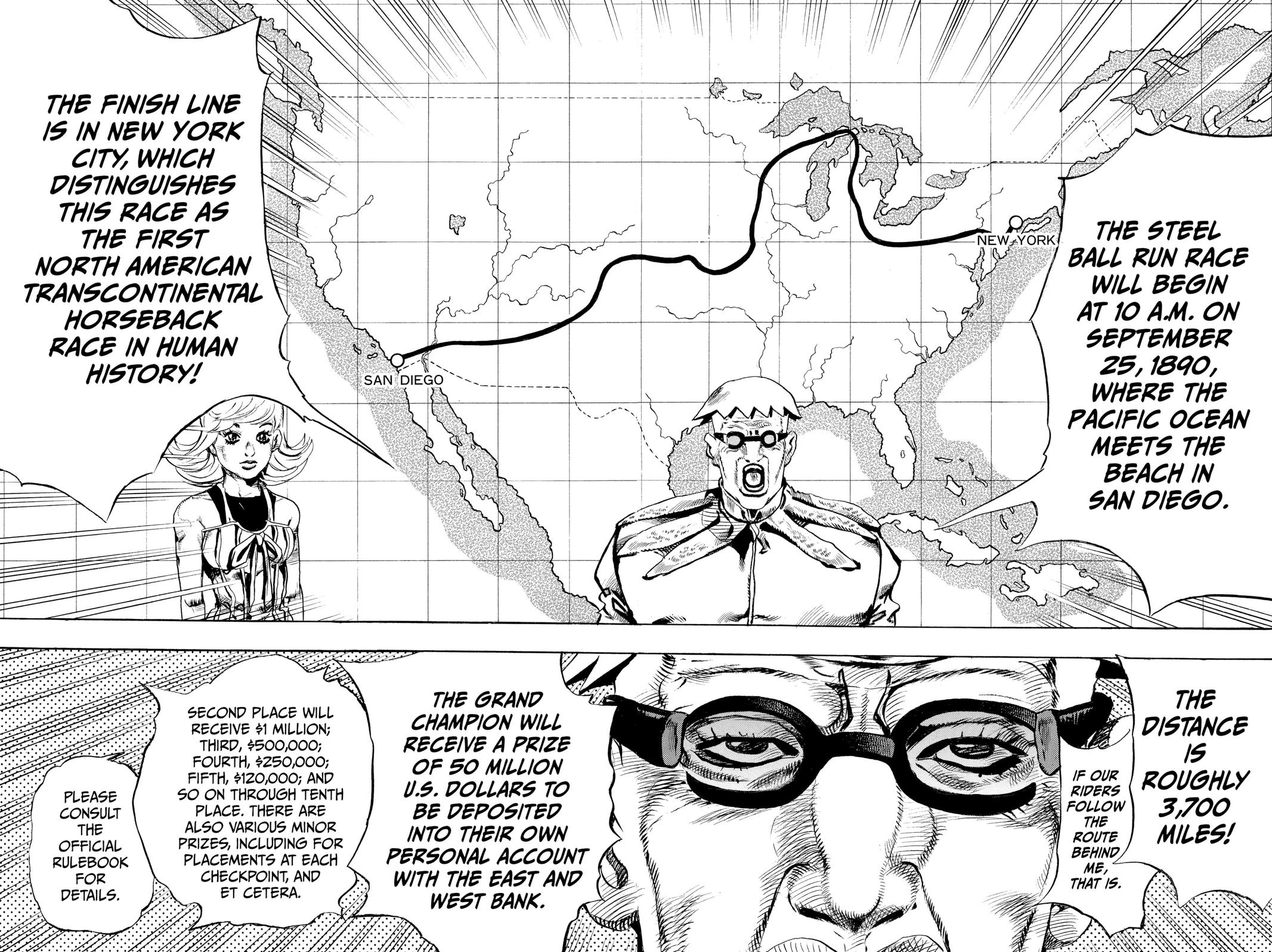 Read JoJo's Bizarre Adventure- Part 7 – Steel Ball Run Manga Online