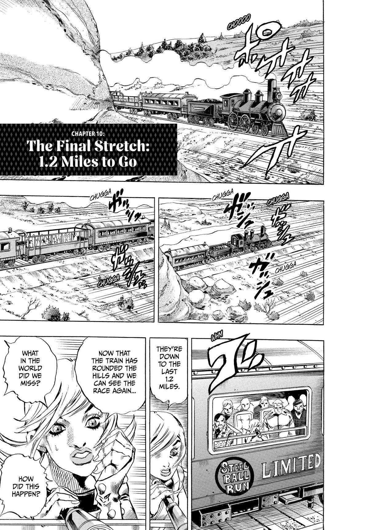 Read JoJo's Bizarre Adventure- Part 7 – Steel Ball Run Manga Online