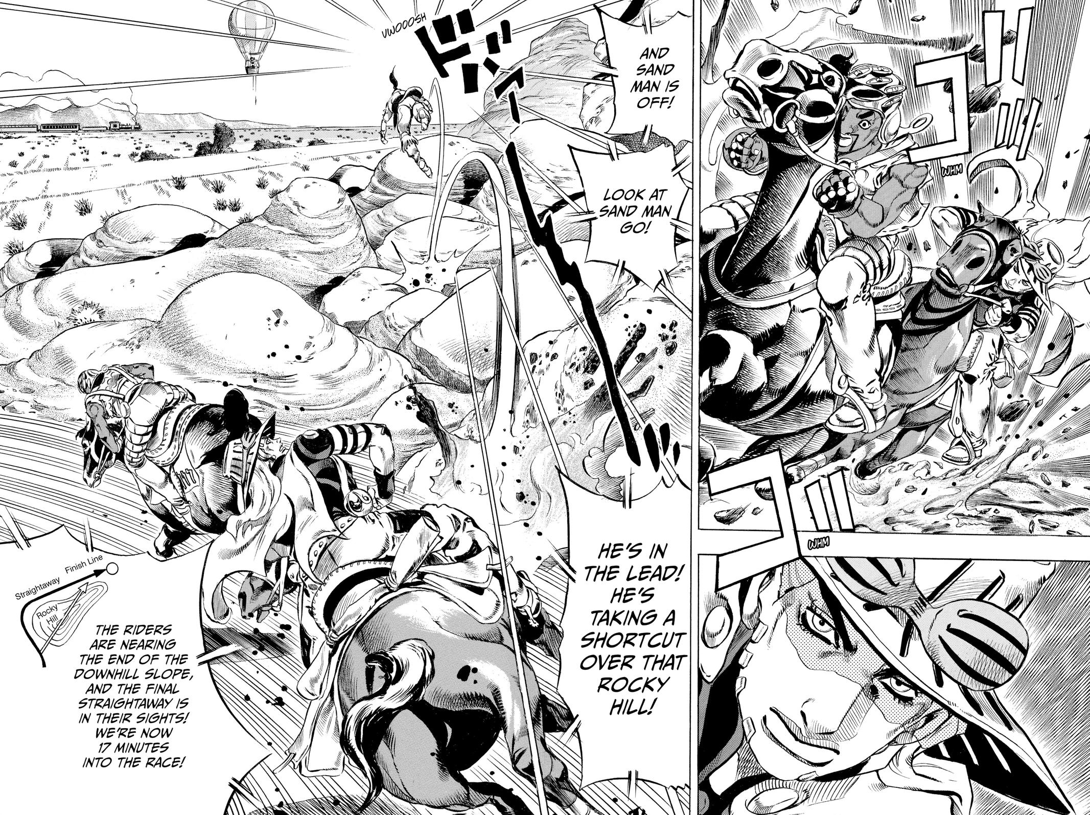 Read JoJo's Bizarre Adventure- Part 7 – Steel Ball Run Manga Online