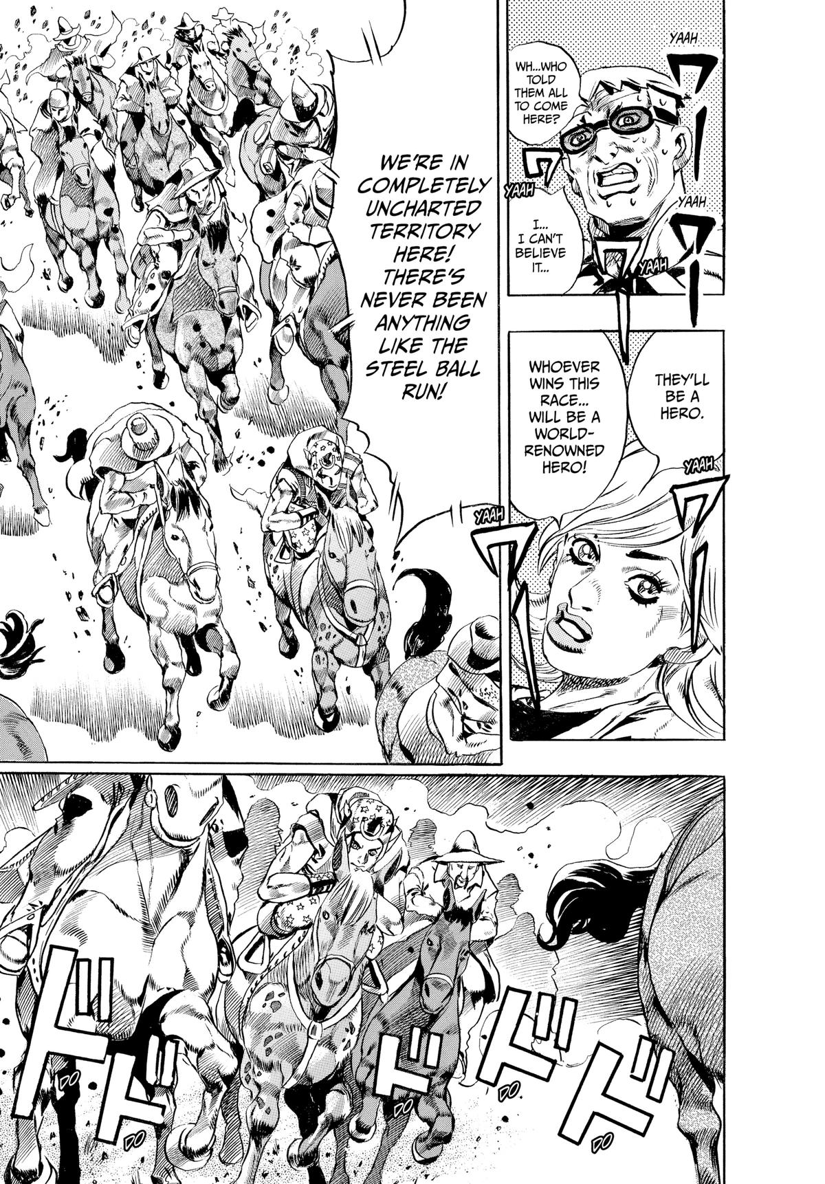 Read JoJo's Bizarre Adventure- Part 7 – Steel Ball Run Manga Online