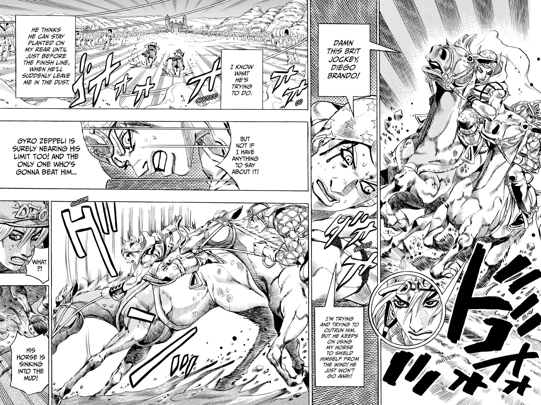 Read JoJo's Bizarre Adventure- Part 7 – Steel Ball Run Manga Online