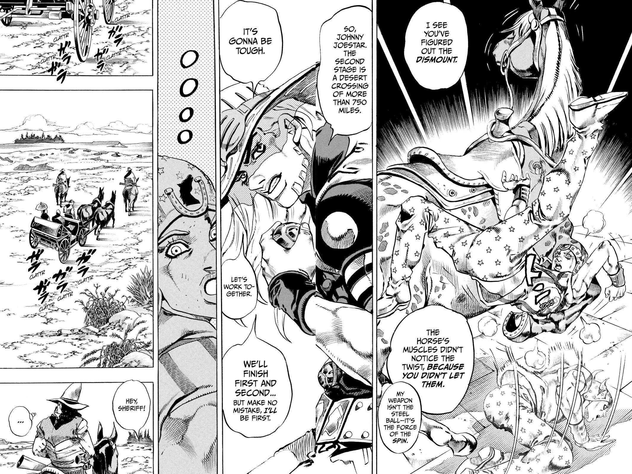 Read JoJo's Bizarre Adventure- Part 7 – Steel Ball Run Manga Online