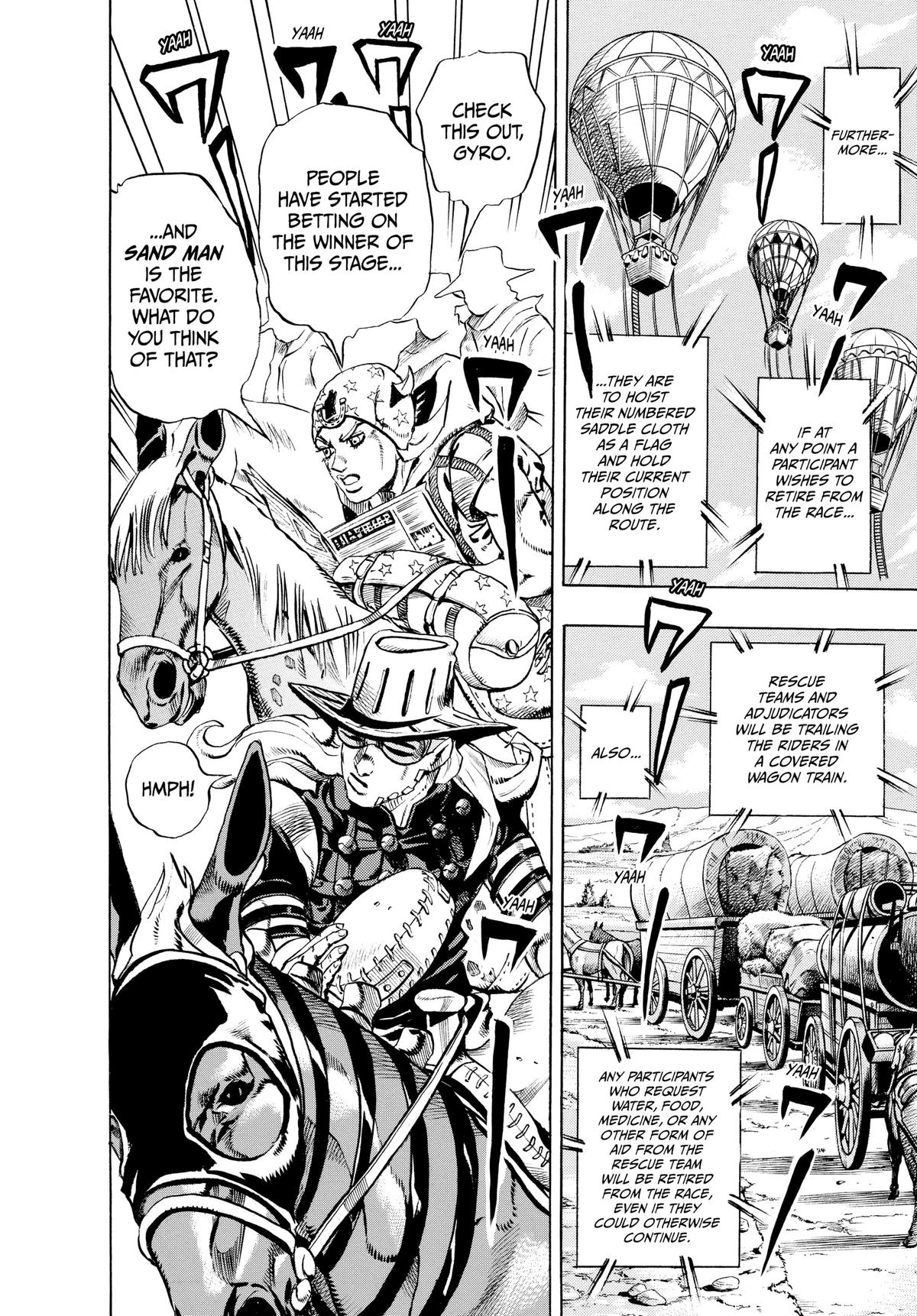 Read JoJo's Bizarre Adventure- Part 7 – Steel Ball Run Manga Online