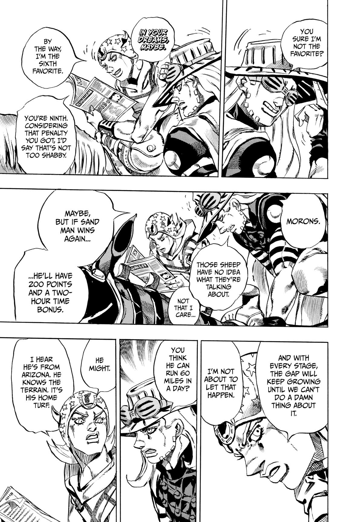 Read JoJo's Bizarre Adventure- Part 7 – Steel Ball Run Manga Online