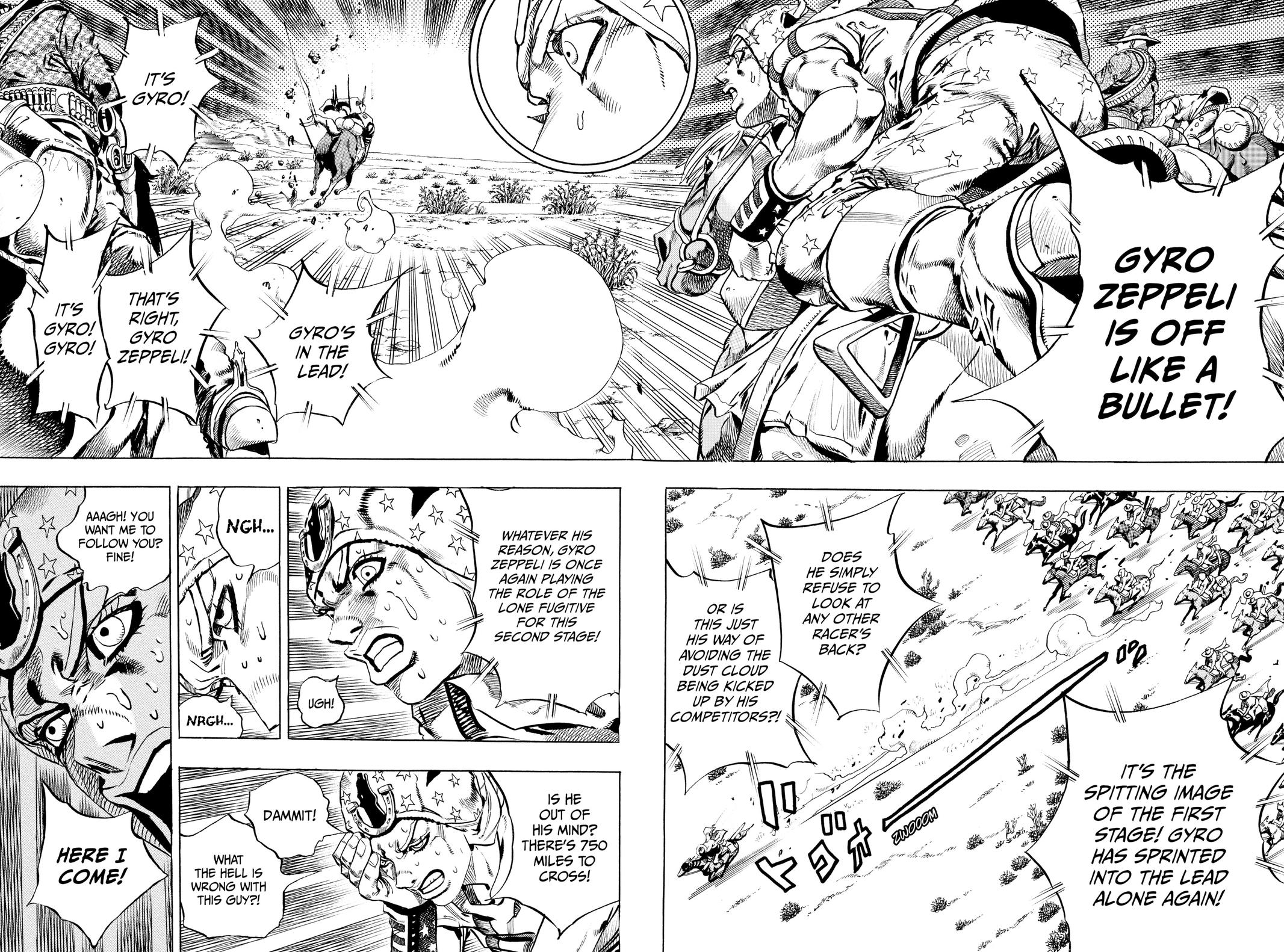 Read JoJo's Bizarre Adventure- Part 7 – Steel Ball Run Manga Online