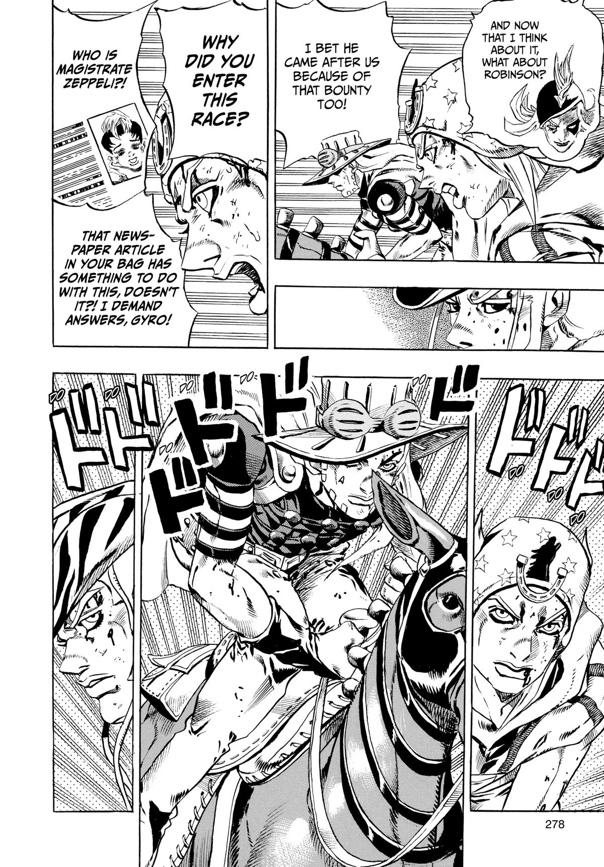 Read JoJo's Bizarre Adventure- Part 7 – Steel Ball Run Manga Online