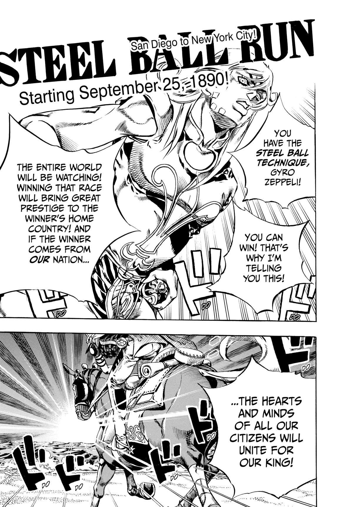 Read JoJo's Bizarre Adventure- Part 7 – Steel Ball Run Manga Online