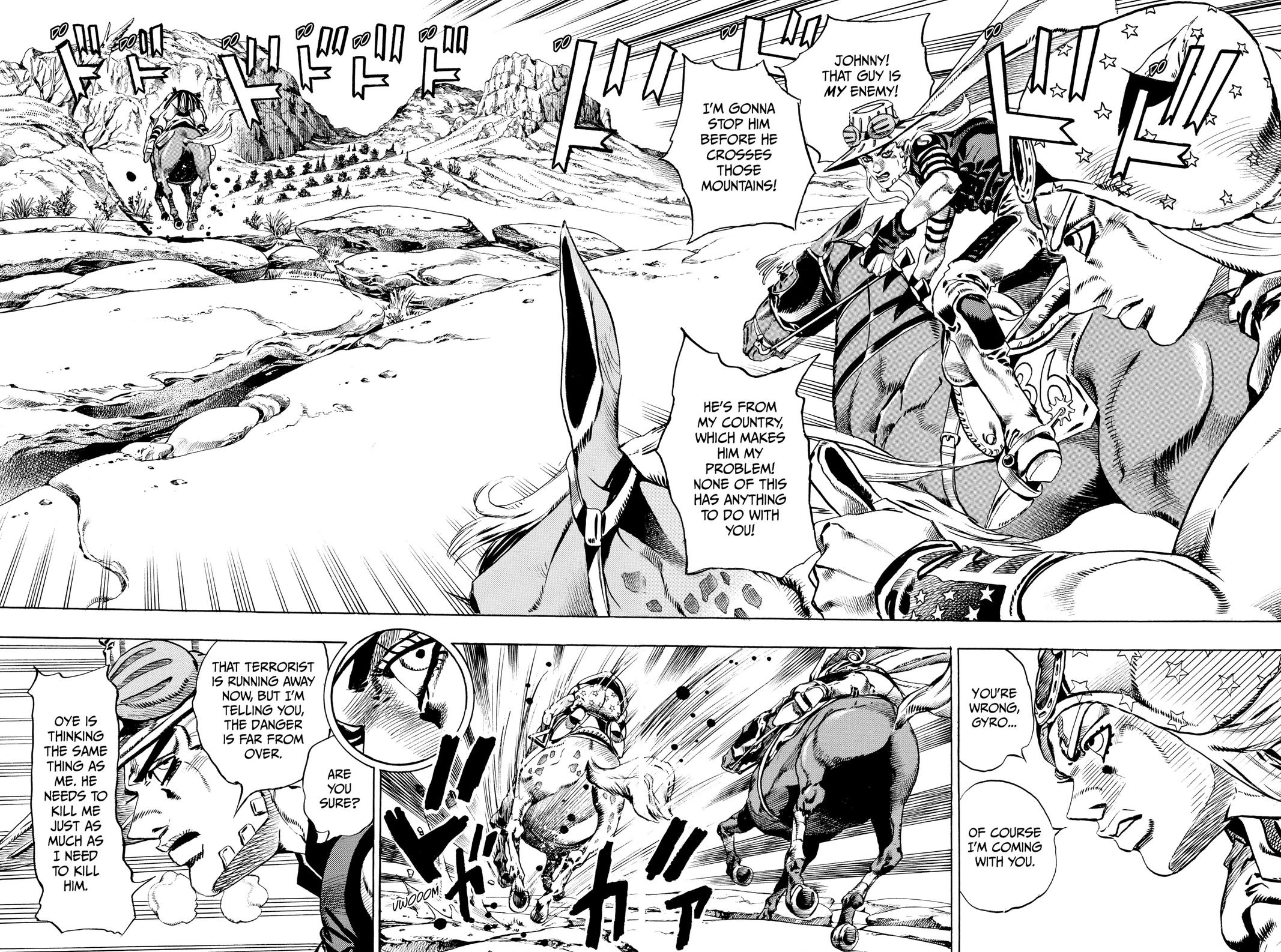 Read JoJo's Bizarre Adventure- Part 7 – Steel Ball Run Manga Online
